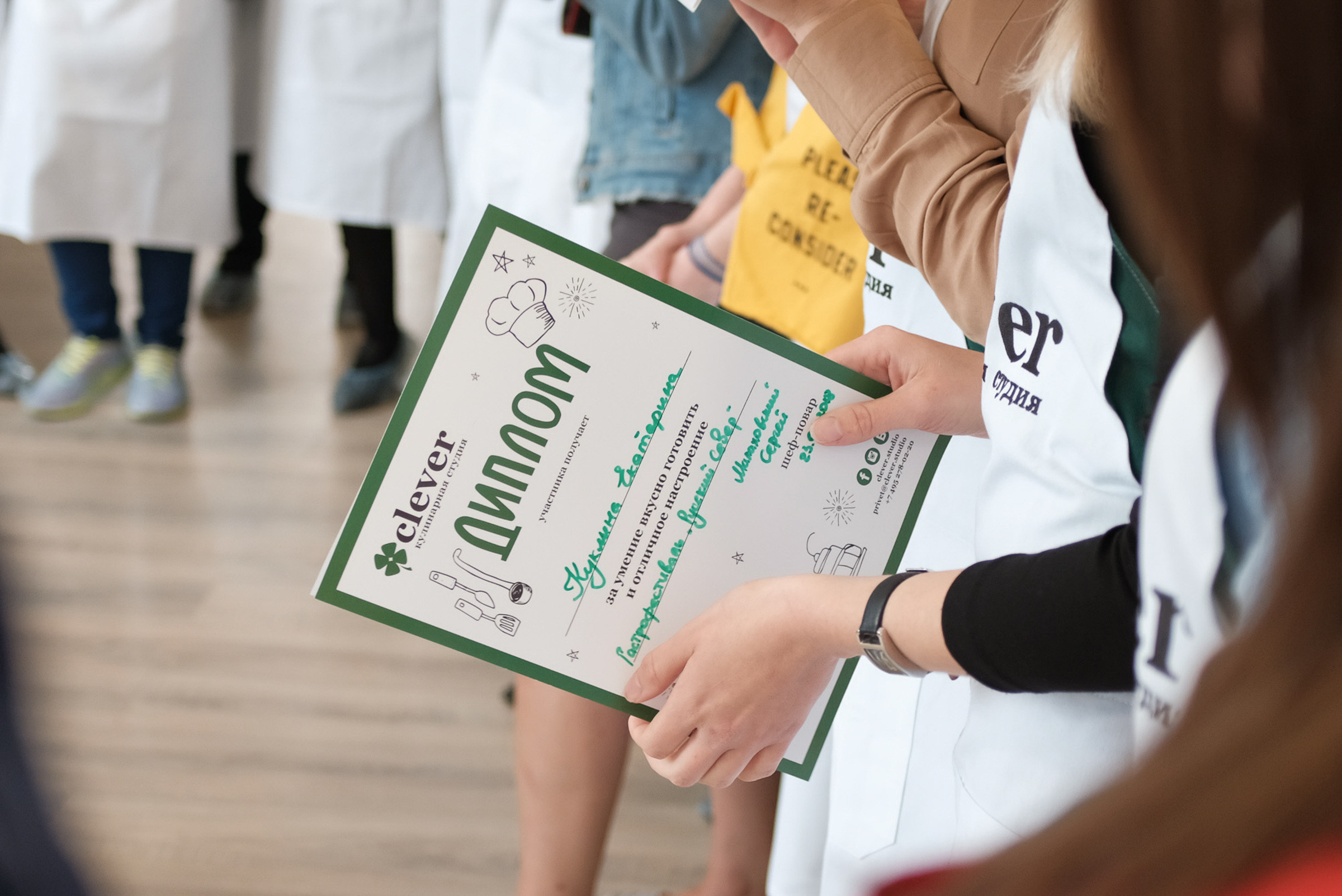 Кулинарный мастер-класс. Репортаж — Бэки — Портреты. Москва, СПб. Алексей Назаров