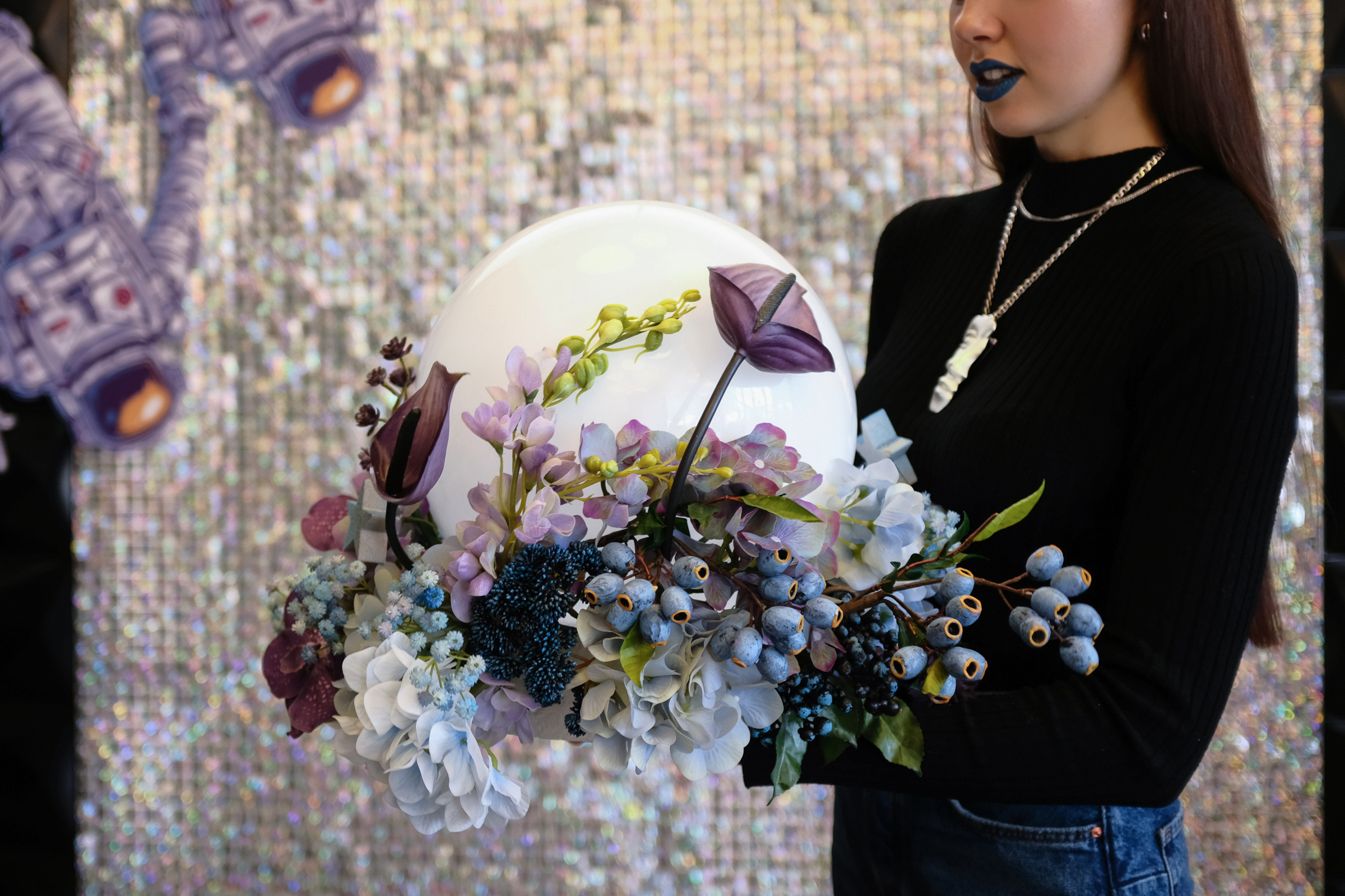 Space Wedding — декор LOOK in DEKOR. Репортаж — Бэки — Портреты. Москва, СПб. Алексей Назаров