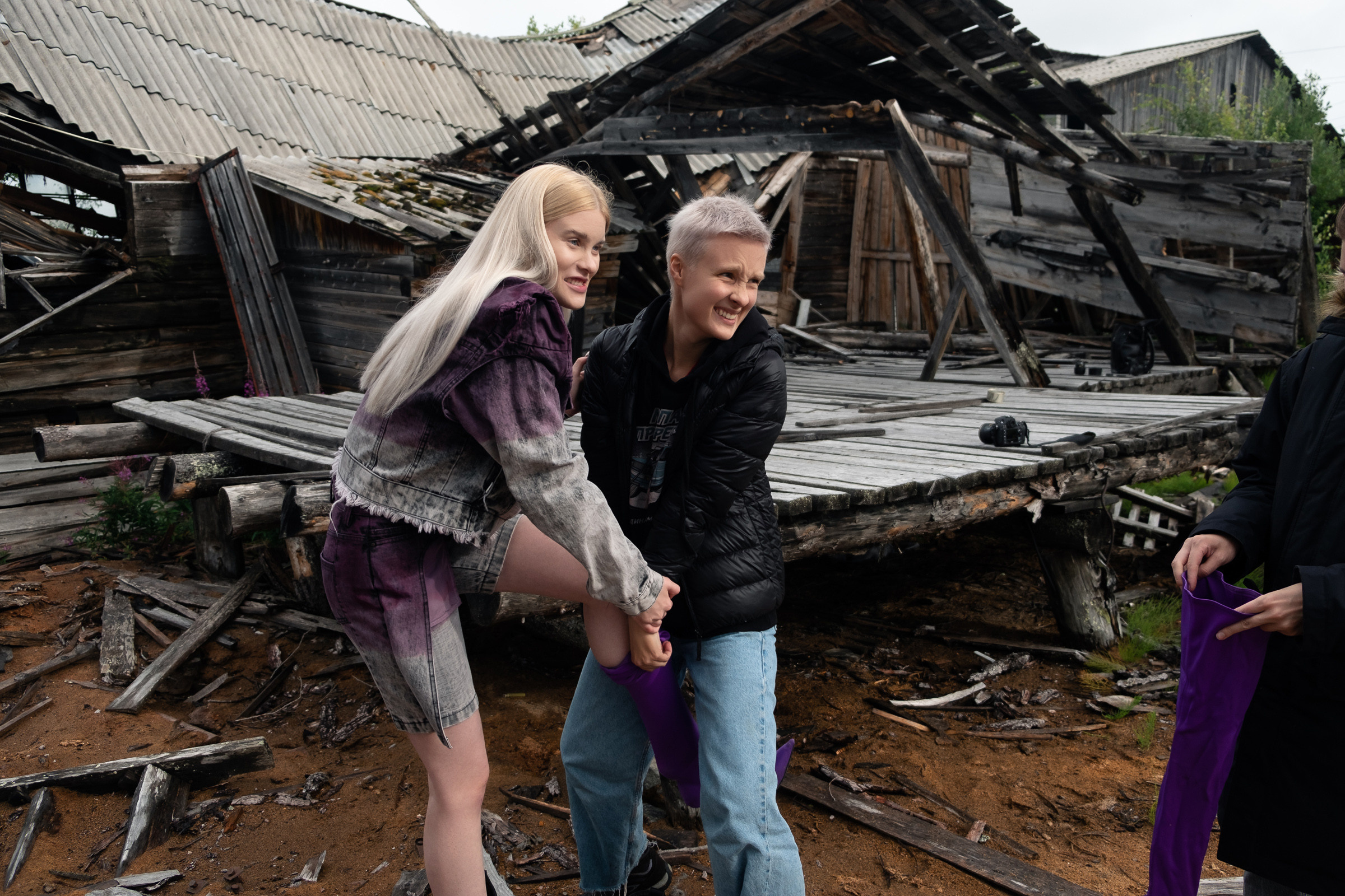 Backstage — Съёмка в Умбе. Репортаж — Бэки — Портреты. Москва, СПб. Алексей Назаров