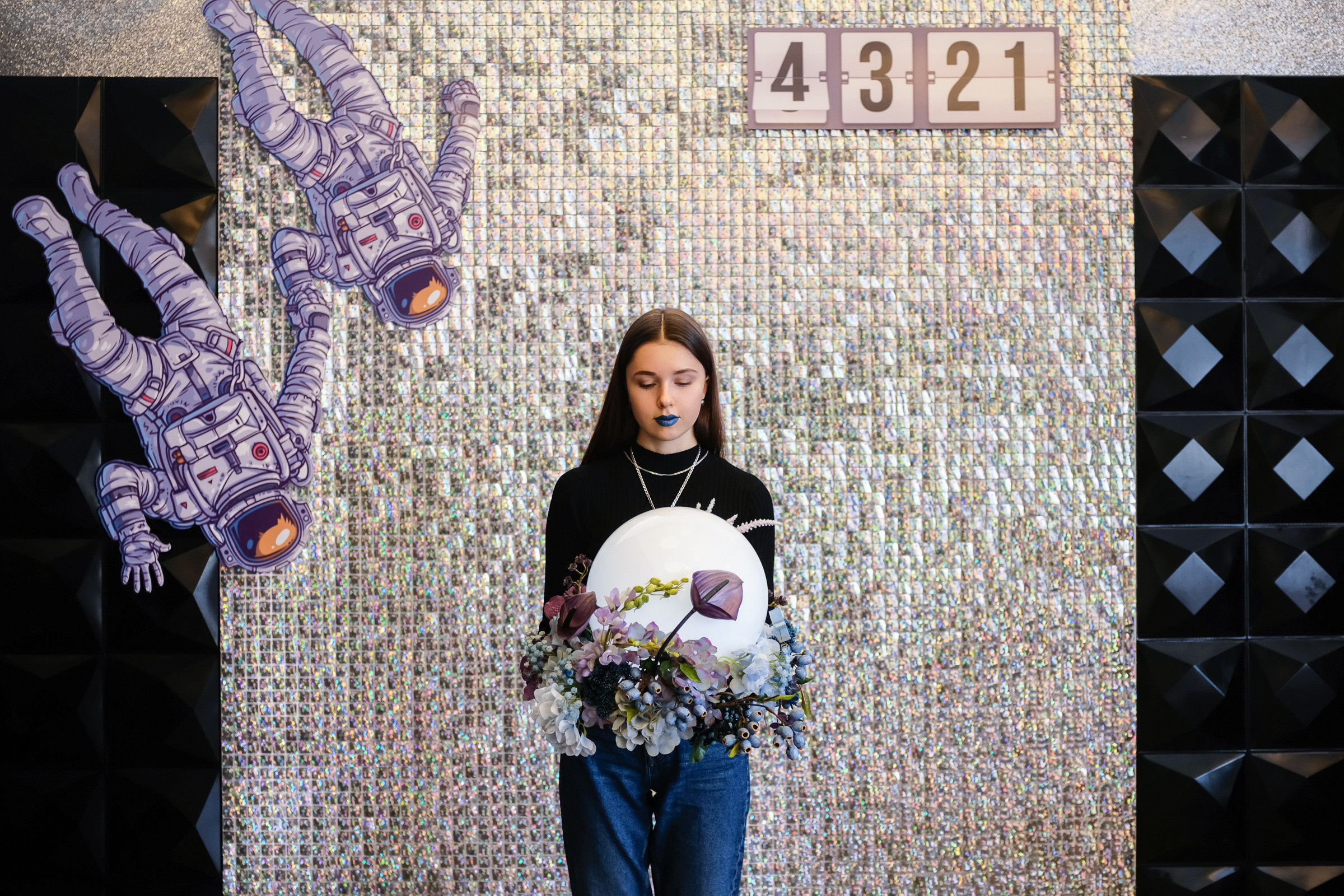 Space Wedding — декор LOOK in DEKOR. Репортаж — Бэки — Портреты. Москва, СПб. Алексей Назаров