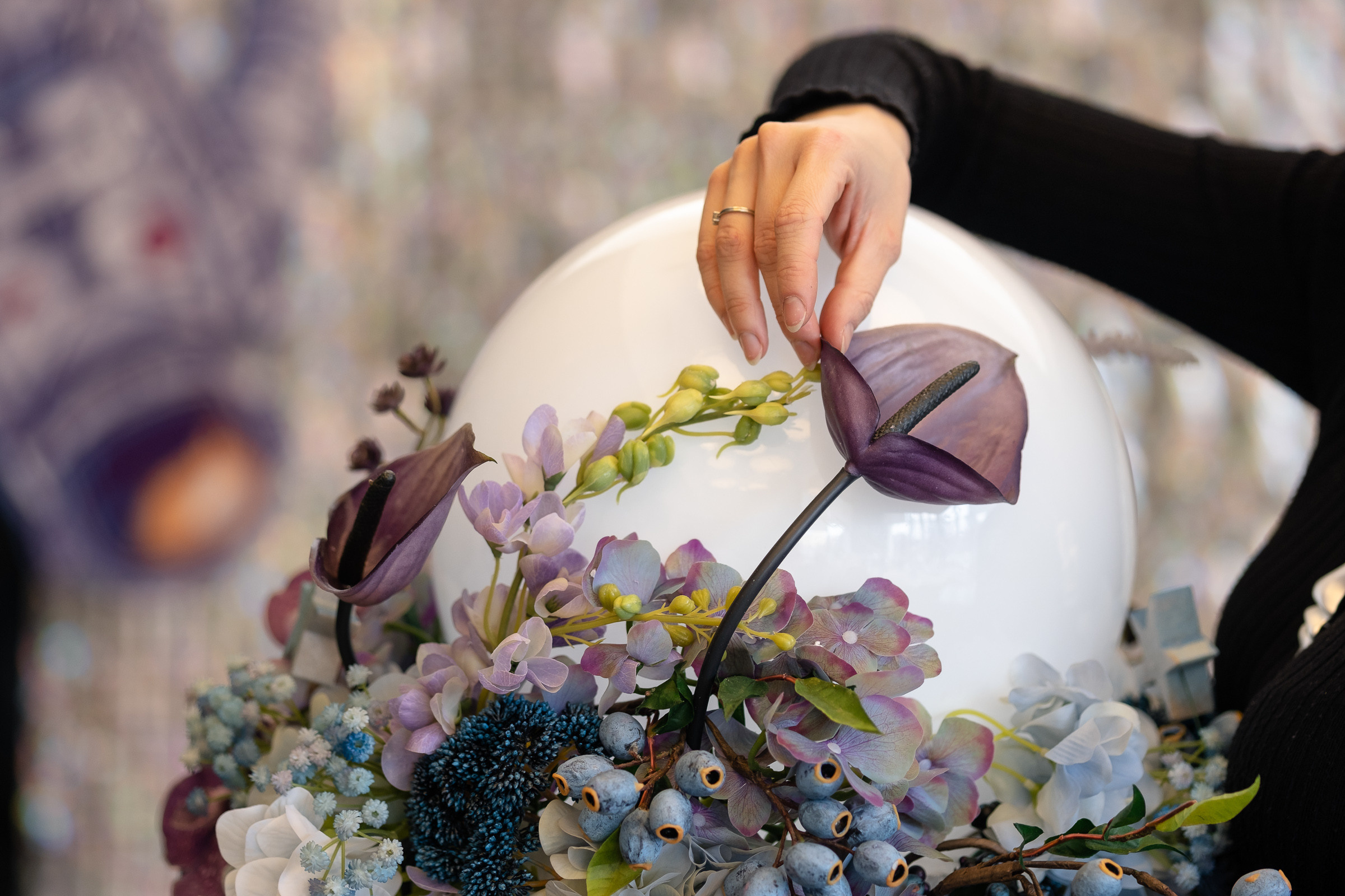 Space Wedding — декор LOOK in DEKOR. Репортаж — Бэки — Портреты. Москва, СПб. Алексей Назаров