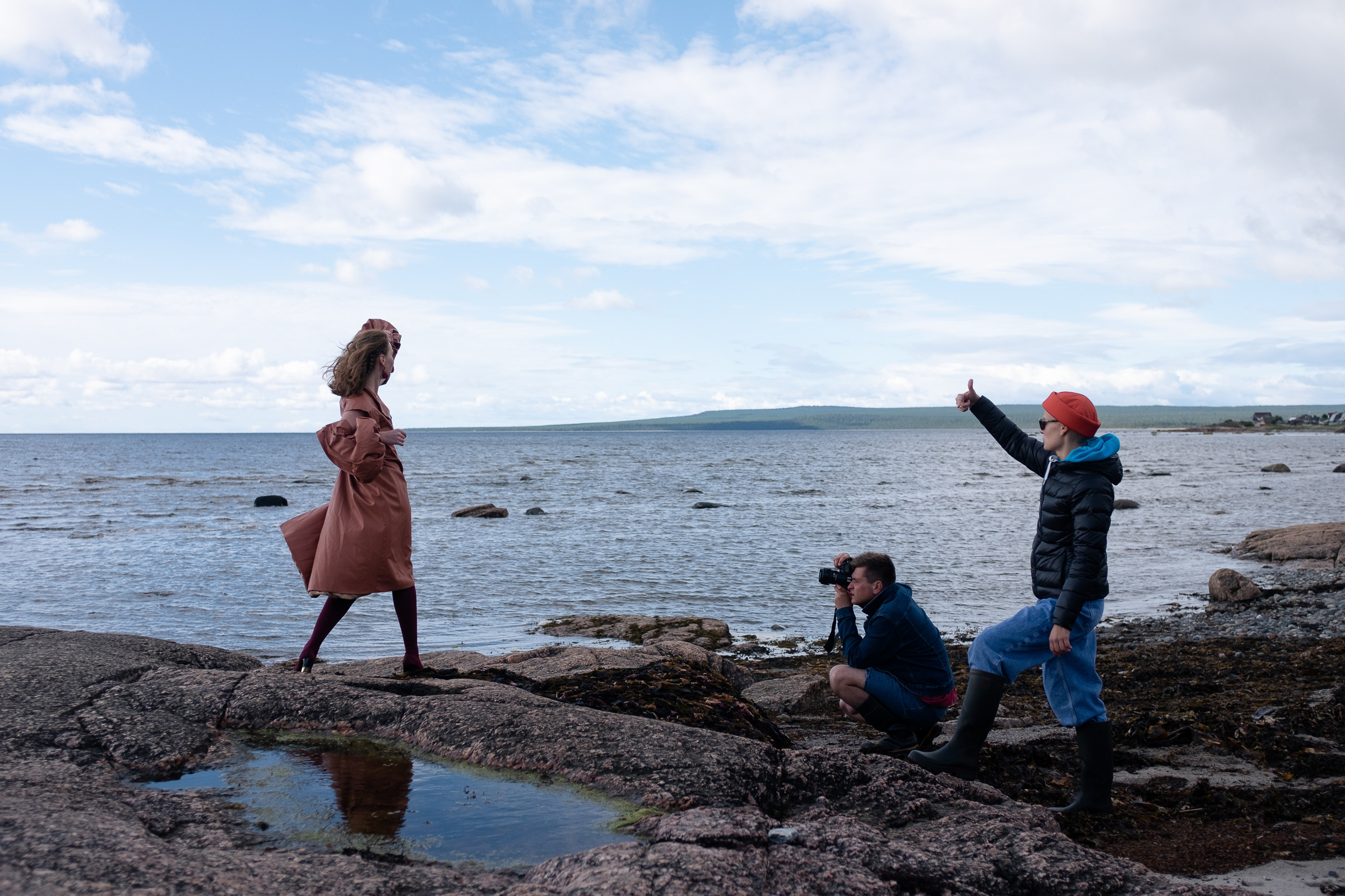 Backstage — Съёмка в Умбе. Репортаж — Бэки — Портреты. Москва, СПб. Алексей Назаров