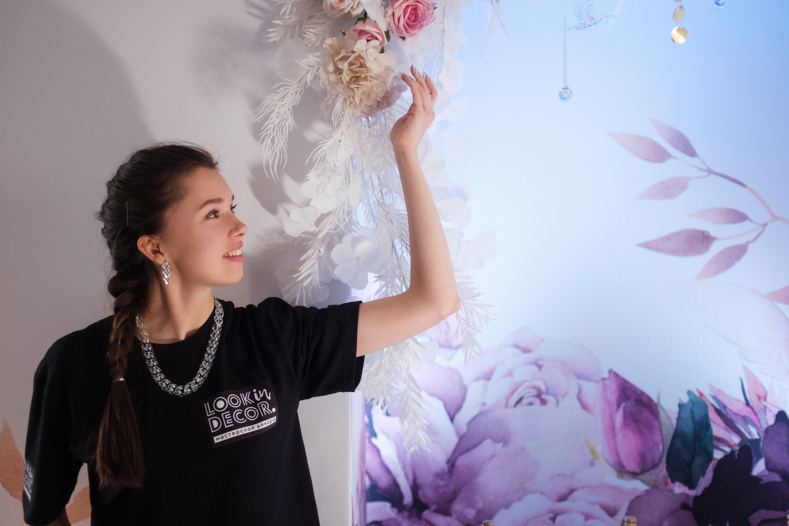 Flower Wedding — декор LOOK in DEKOR. Репортаж — Бэки — Портреты. Москва, СПб. Алексей Назаров