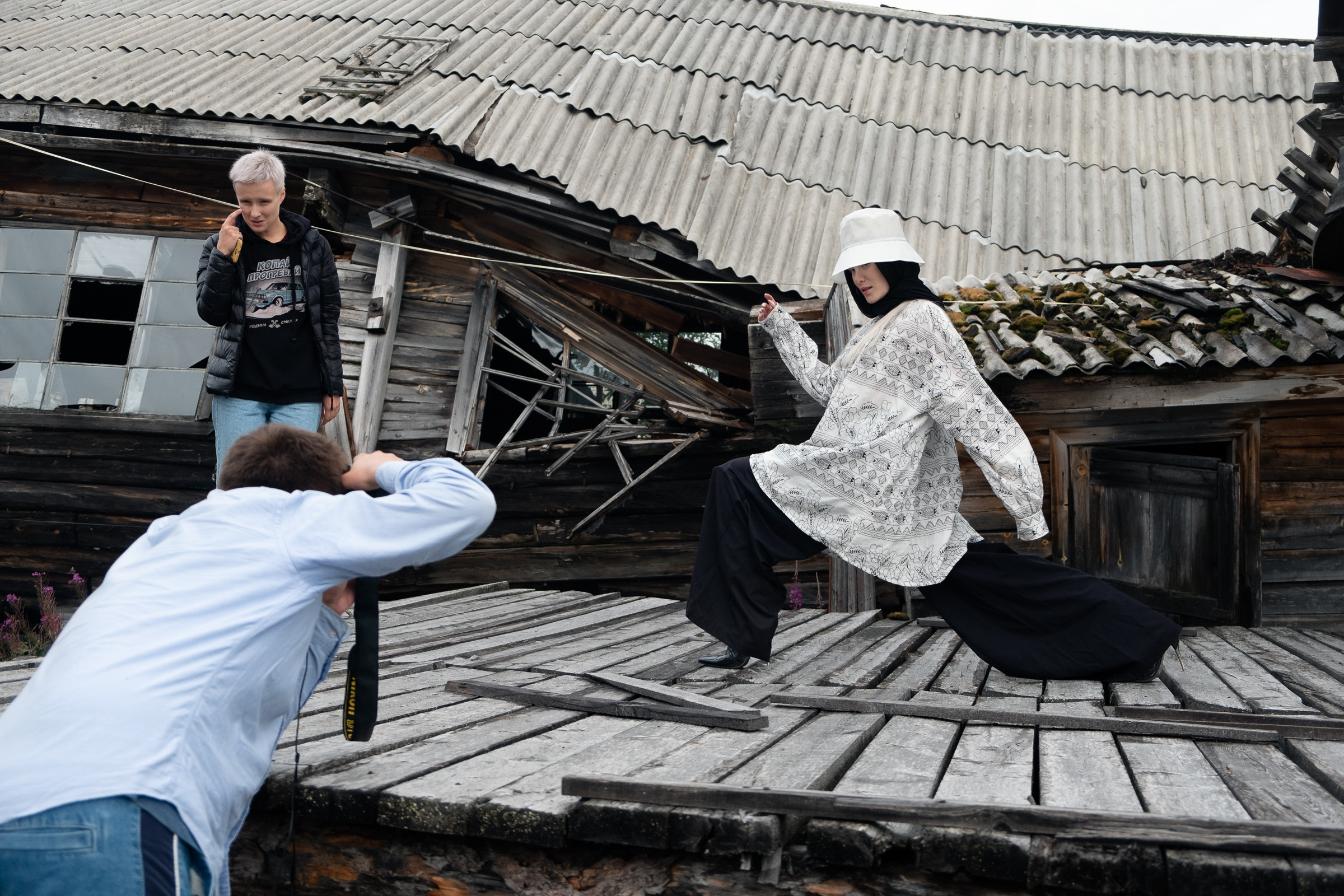 Backstage — Съёмка в Умбе. Репортаж — Бэки — Портреты. Москва, СПб. Алексей Назаров