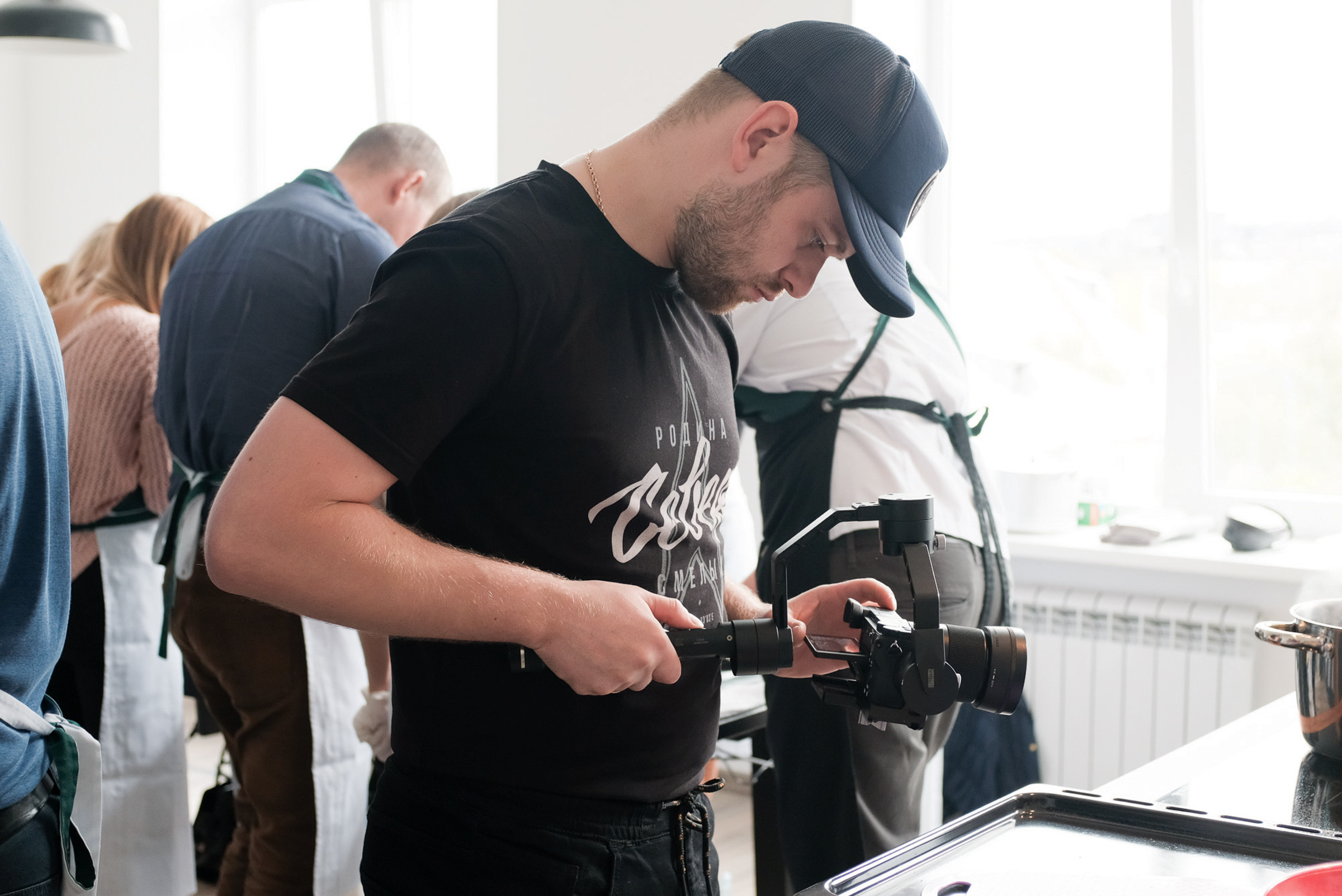 Кулинарный мастер-класс. Репортаж — Бэки — Портреты. Москва, СПб. Алексей Назаров