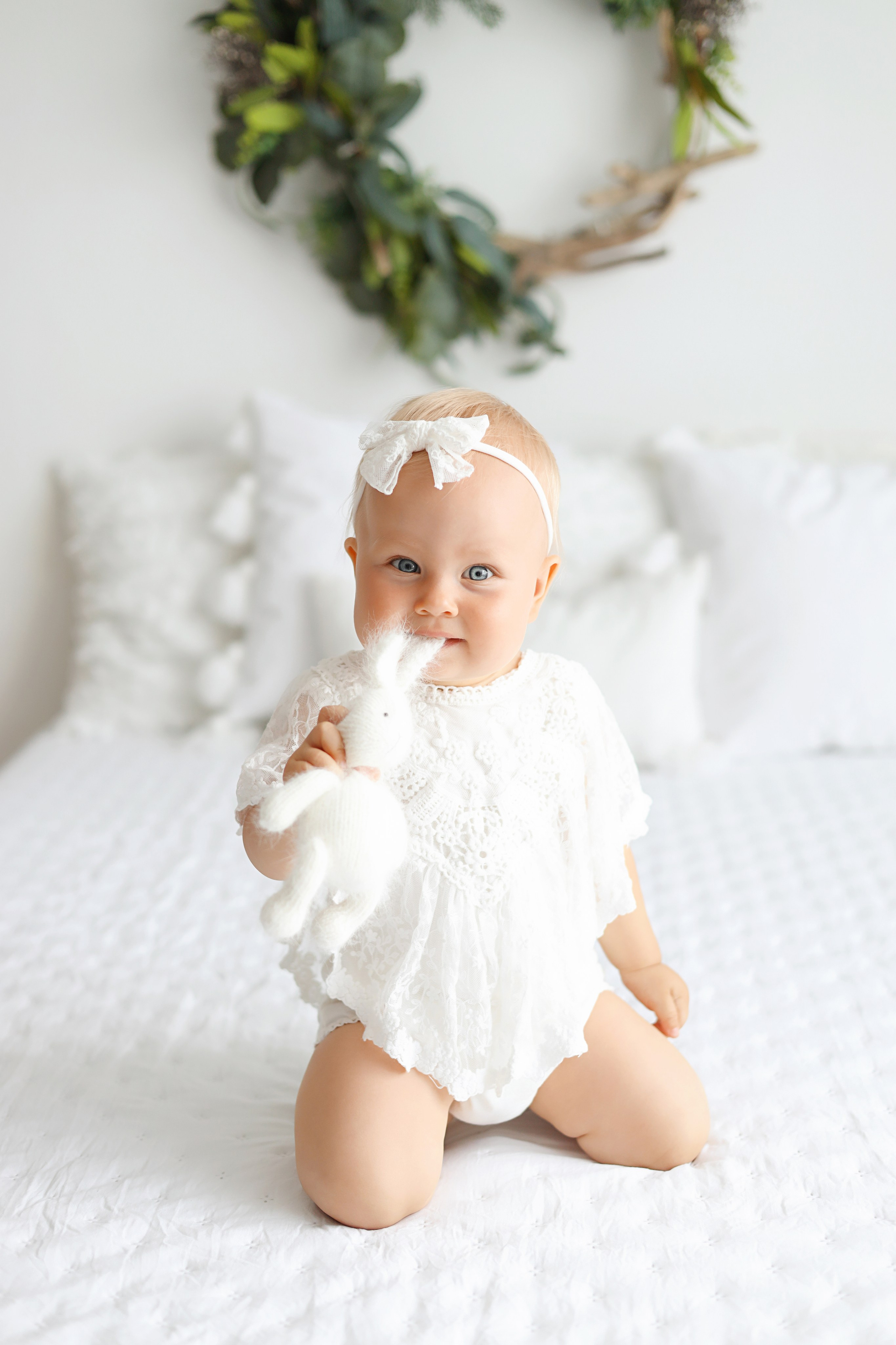 Детская фотосессия на 1 годик для Киры. Фотограф новорожденных Москва. Ньюборн фотограф Москва