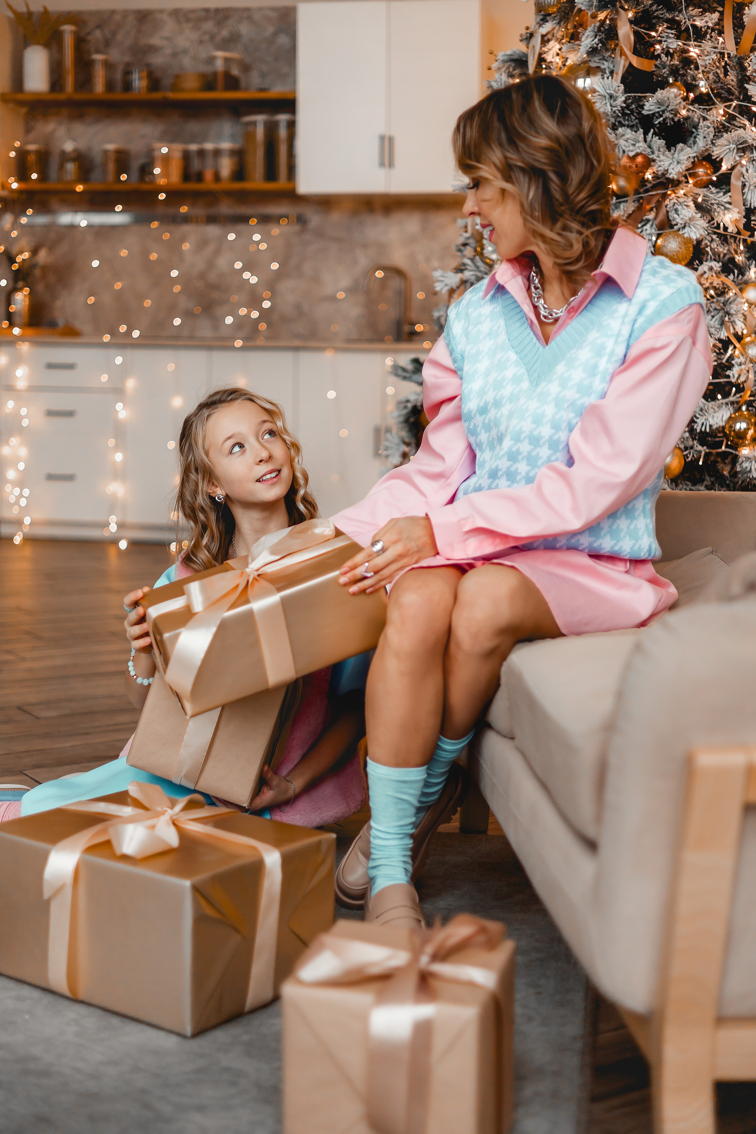 Мама и дочь