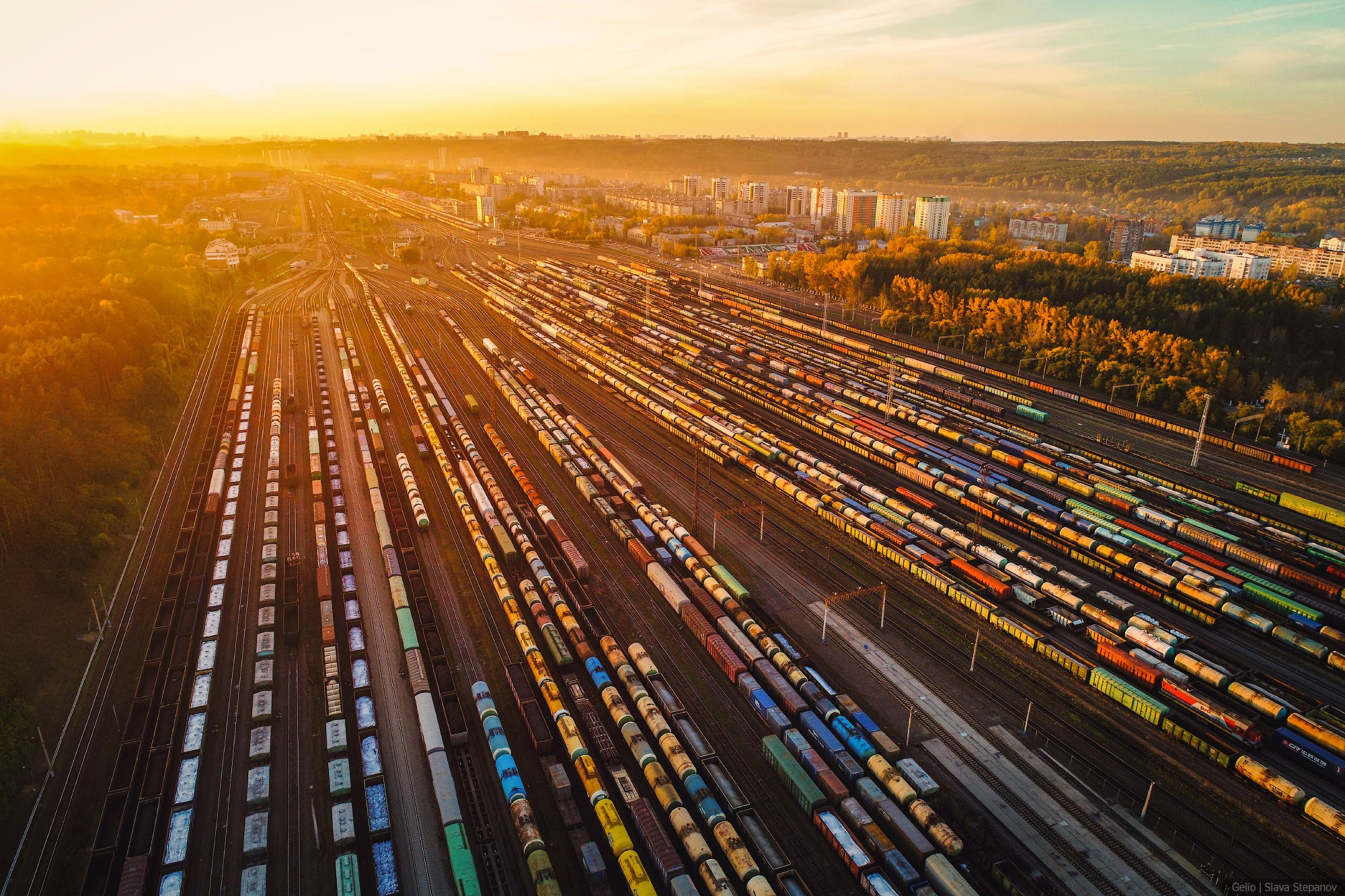 Железная дорога. Фотограф Слава Степанов, Gelio
