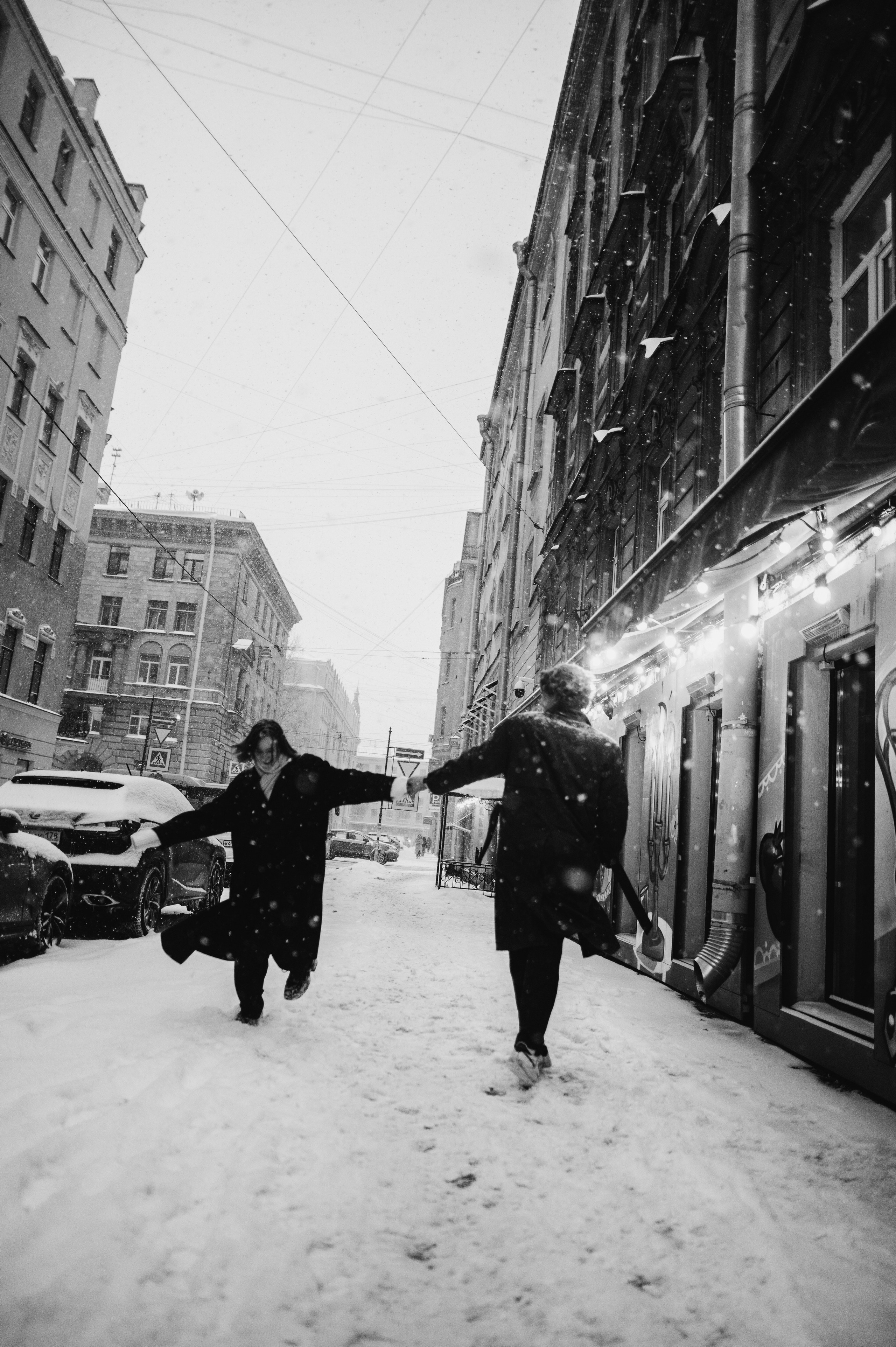 Снежная лав стори. Фотограф ПИТЕР СПБ Надежда Баранова