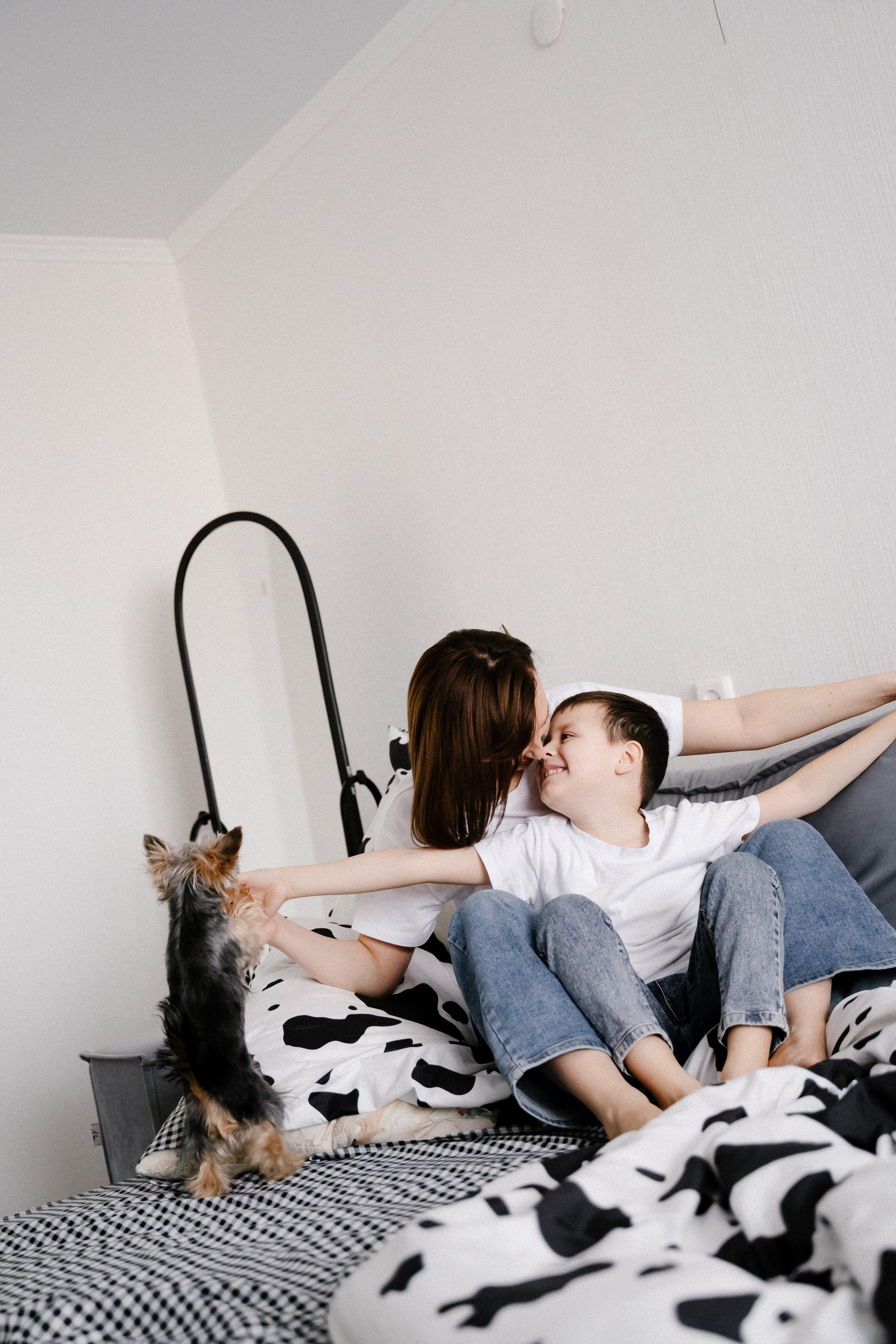 Мама с сыном