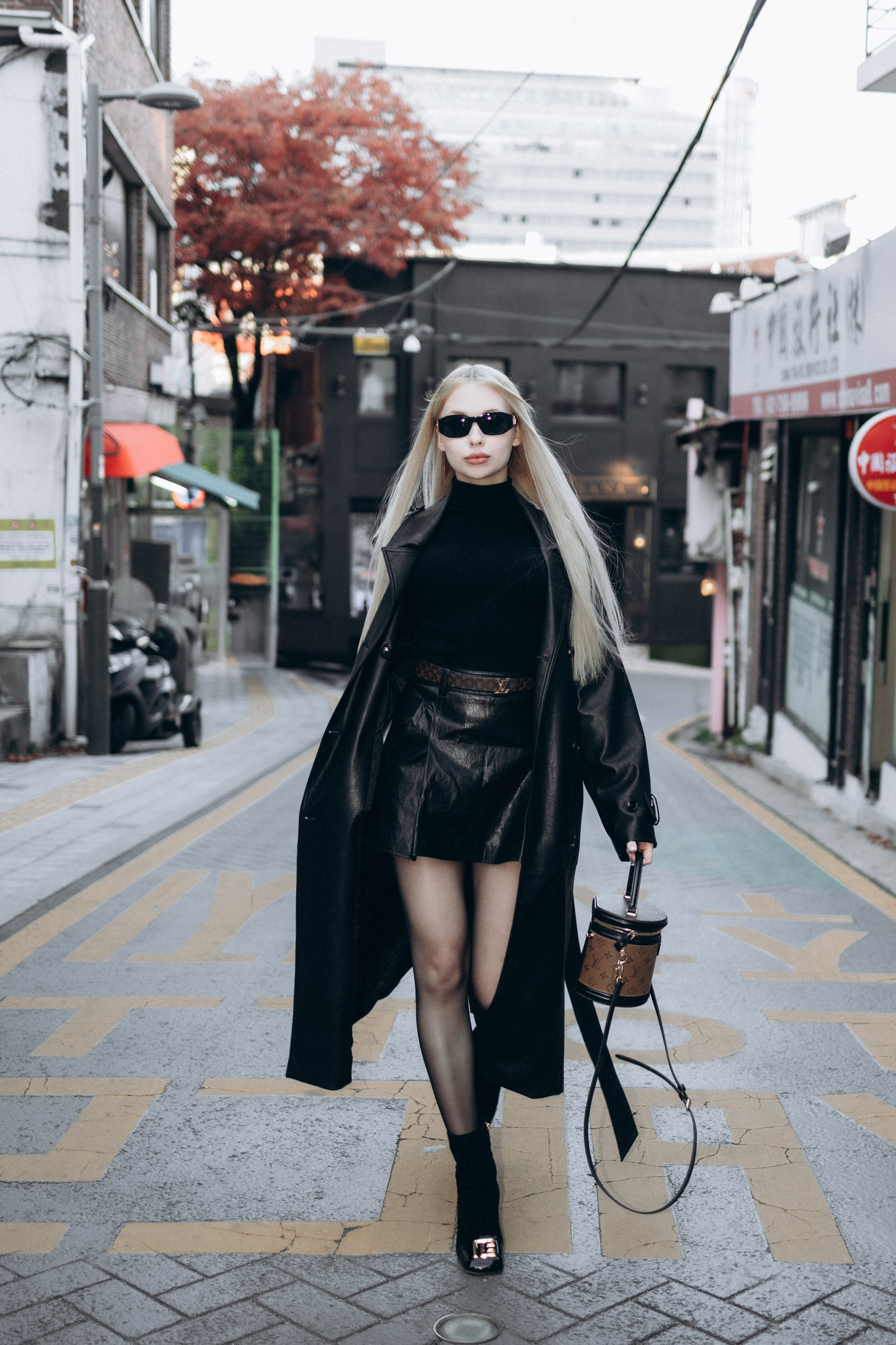 Полина индивидуальная съемка у Намсана. Фотограф Артем Бросов в Санкт-Петербурге и Дубае