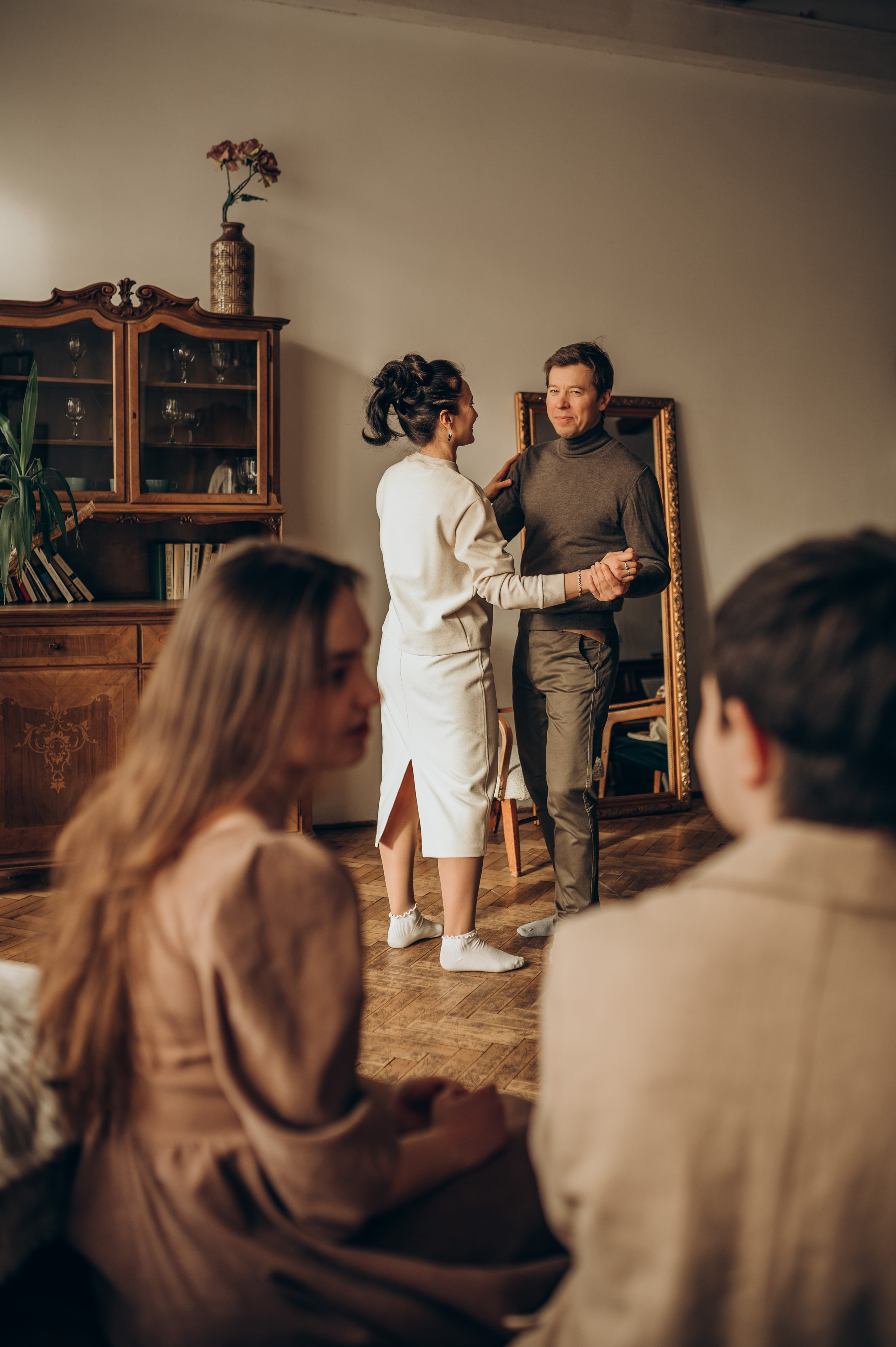 Уютная семейная съёмка в студии. Семейный фотограф в Домодедово и Москве Елена Пичугина