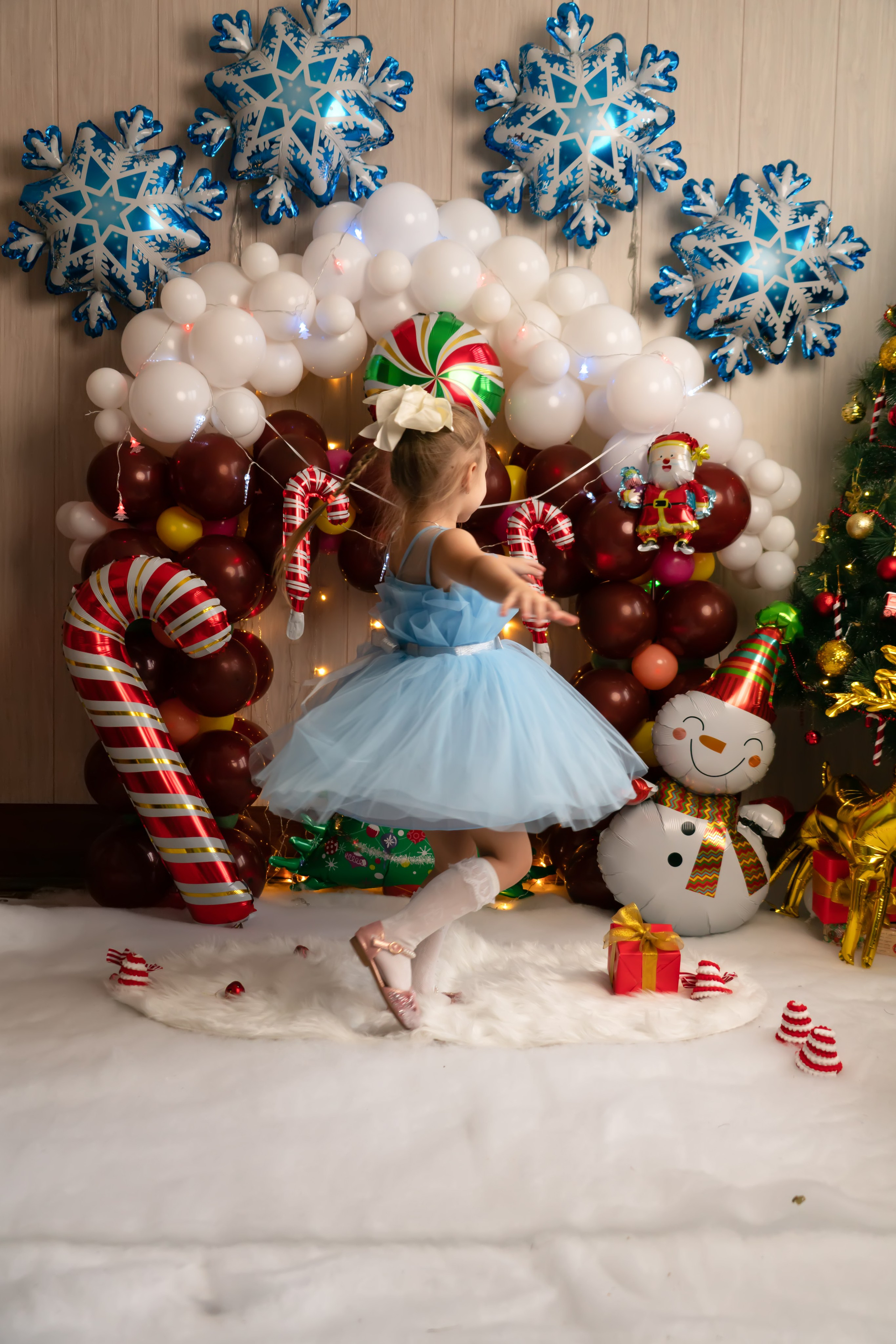 Бабушка и 2 сестренки- Новый год. Семейный и детский фотограф Тула Ясногорск Тульская область Надежда Кукушкина