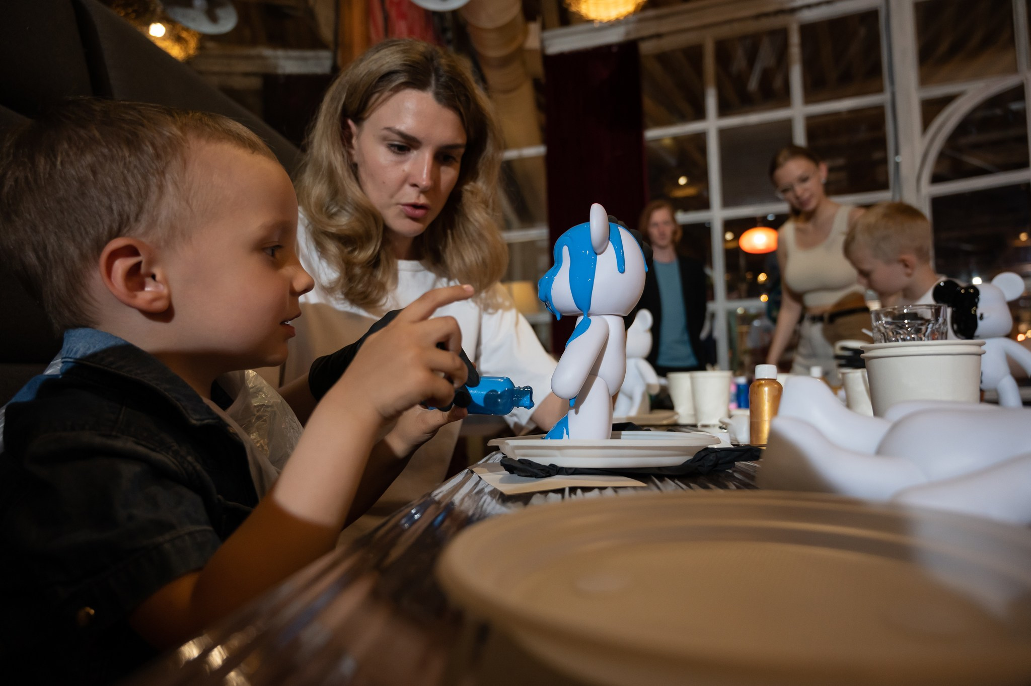 Творчество в ресторане Большая кухня. Свадебный и семейный фотограф из Санкт-Петербурга Климов Анатолий