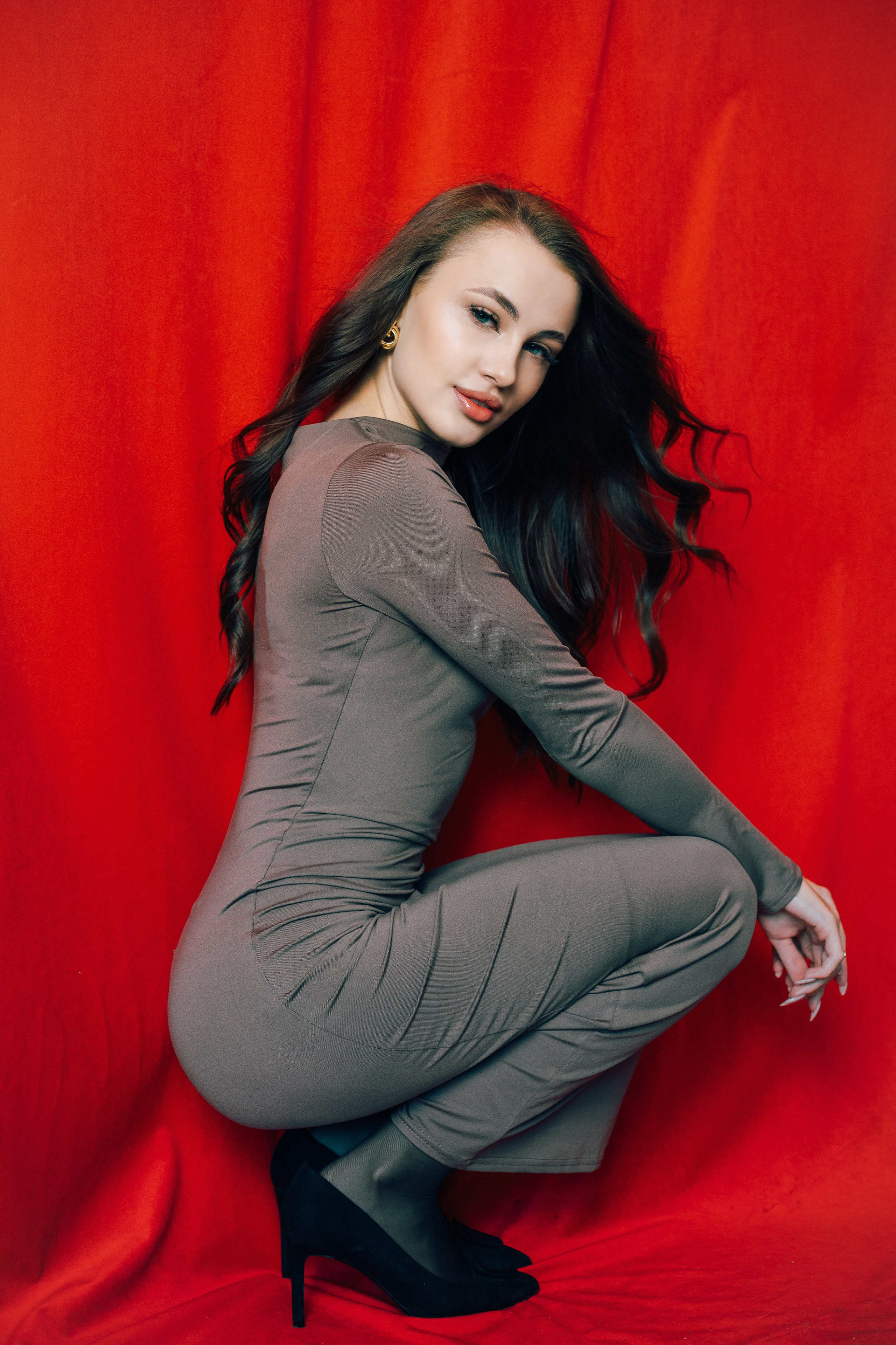 Индивидуальная съемка в студии. Фотограф Аня Платонова