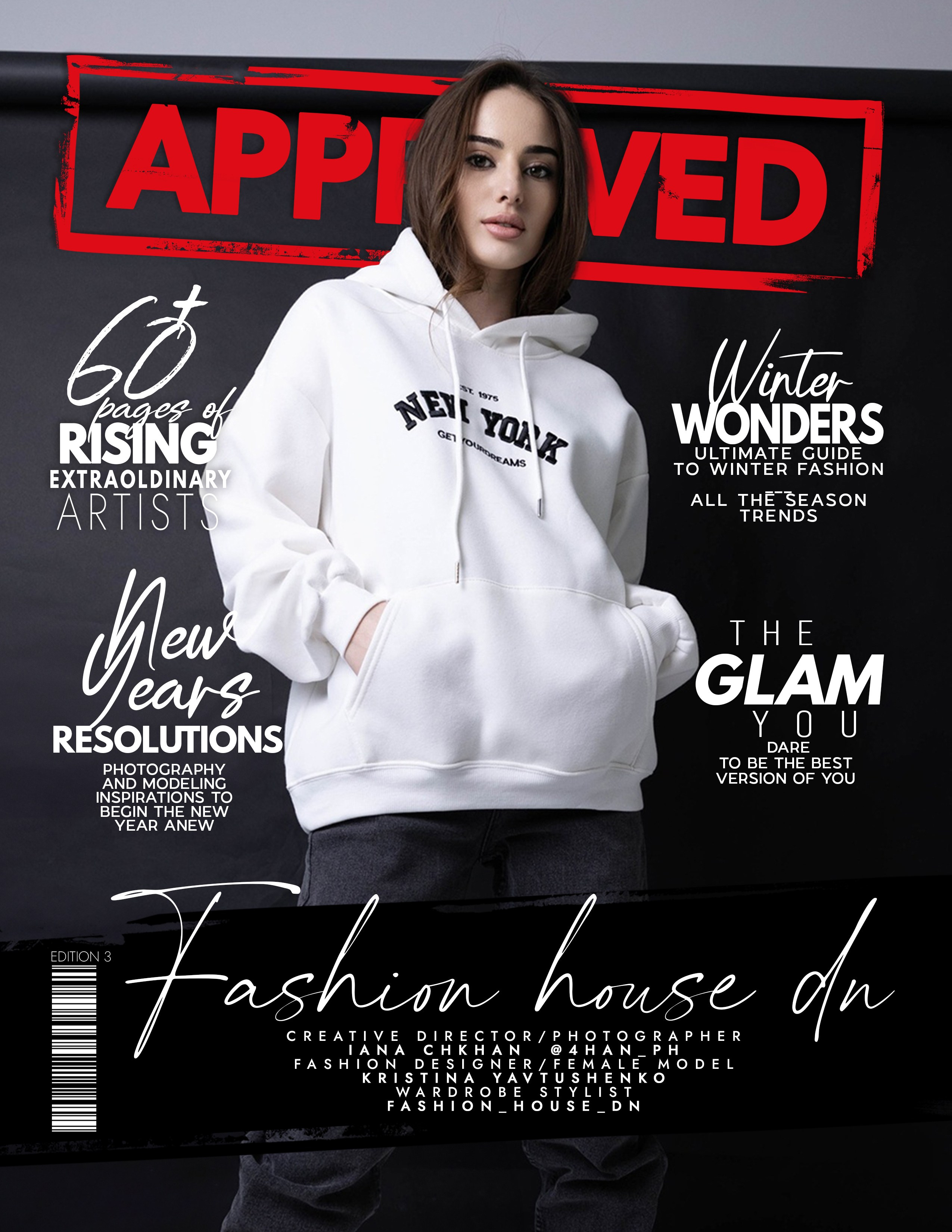 Обложки глянцевых изданий. Яна Чхан — Фотограф в Донецке и не только