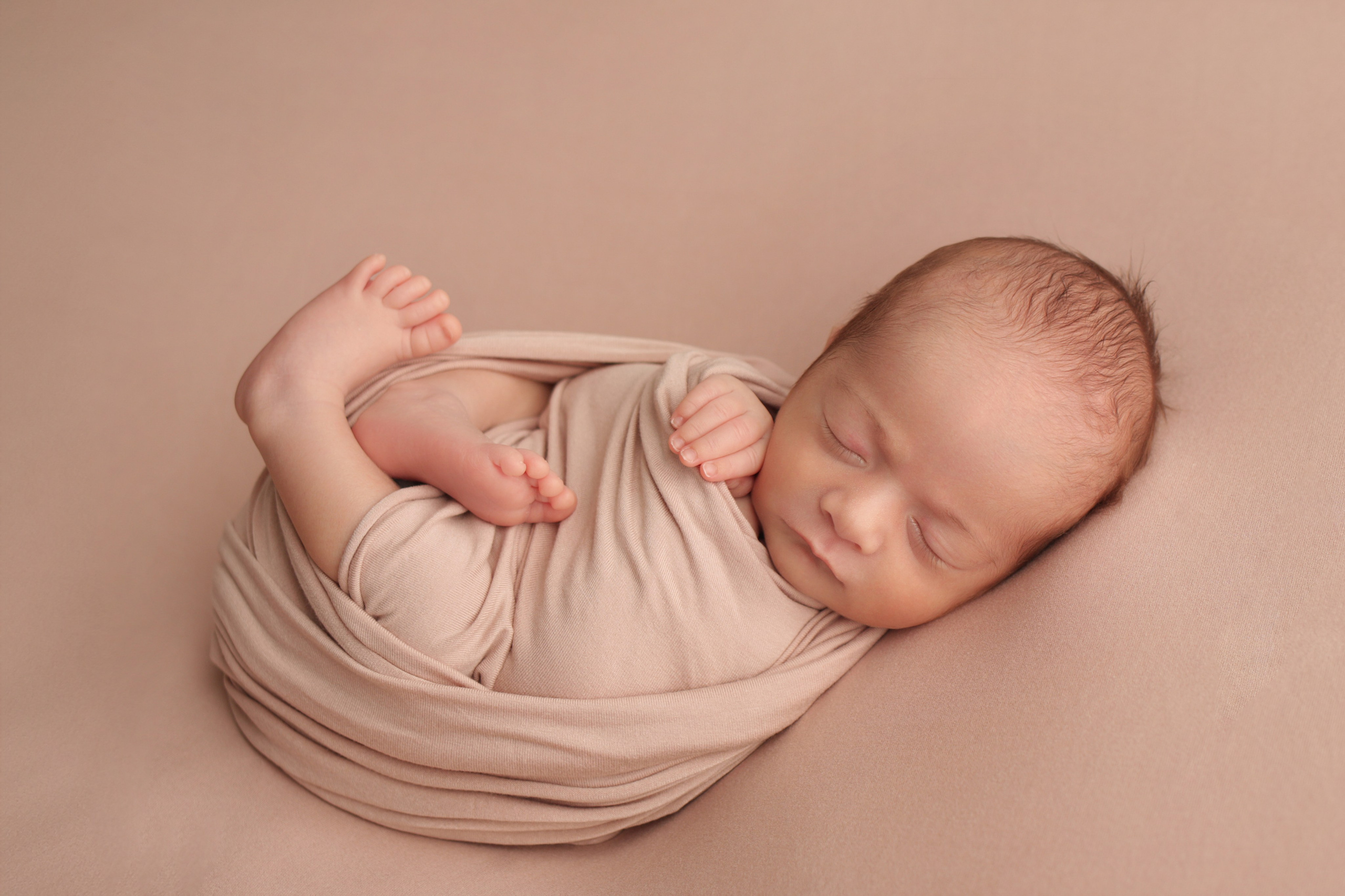 Нежная ньюборн съемка Мелисы, 1.5 месяца. Детский фотограф новорожденных в Москве и Московской области Анна