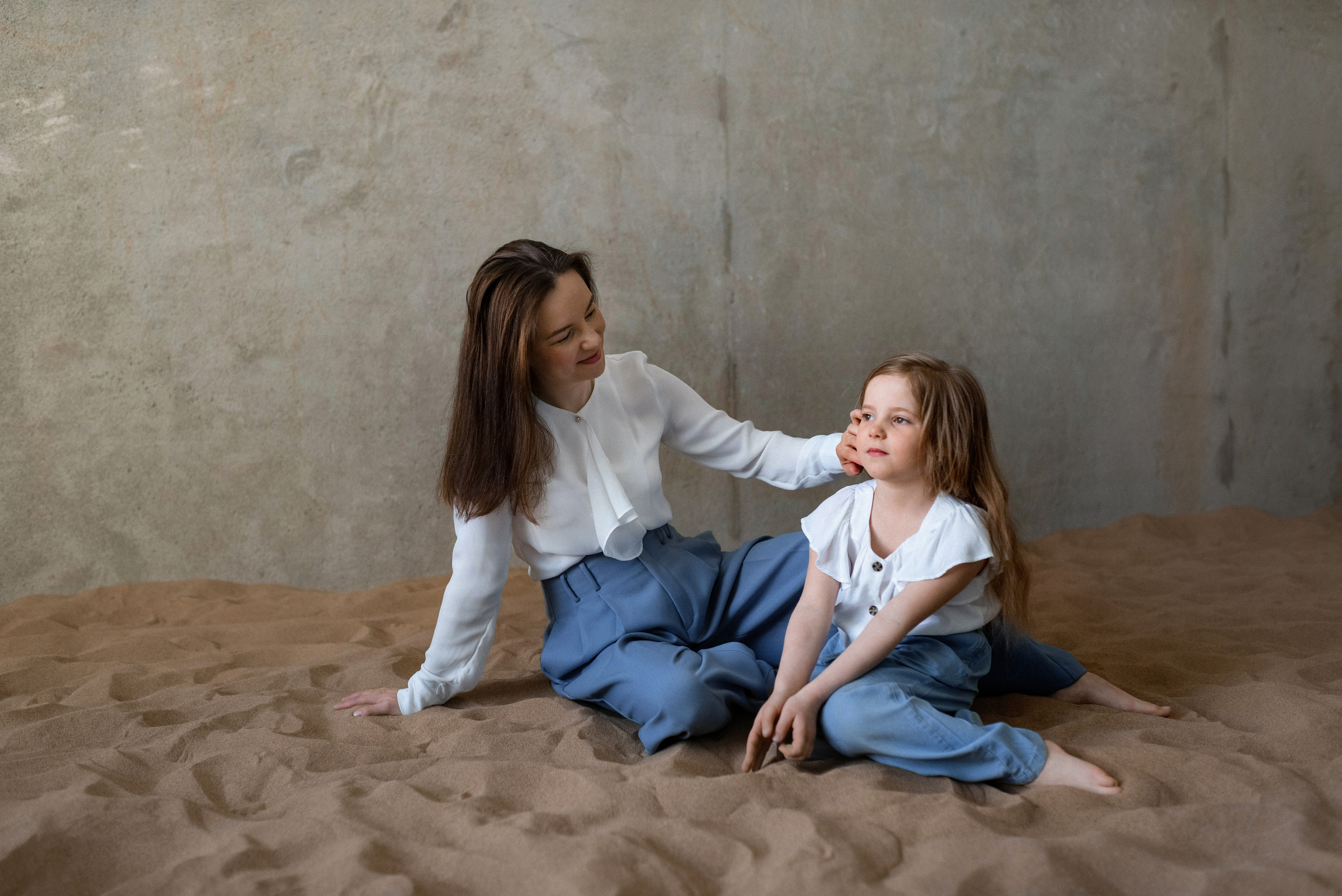 Мама и дочка. Фотосессия. Фотограф Юлия Кондратьева