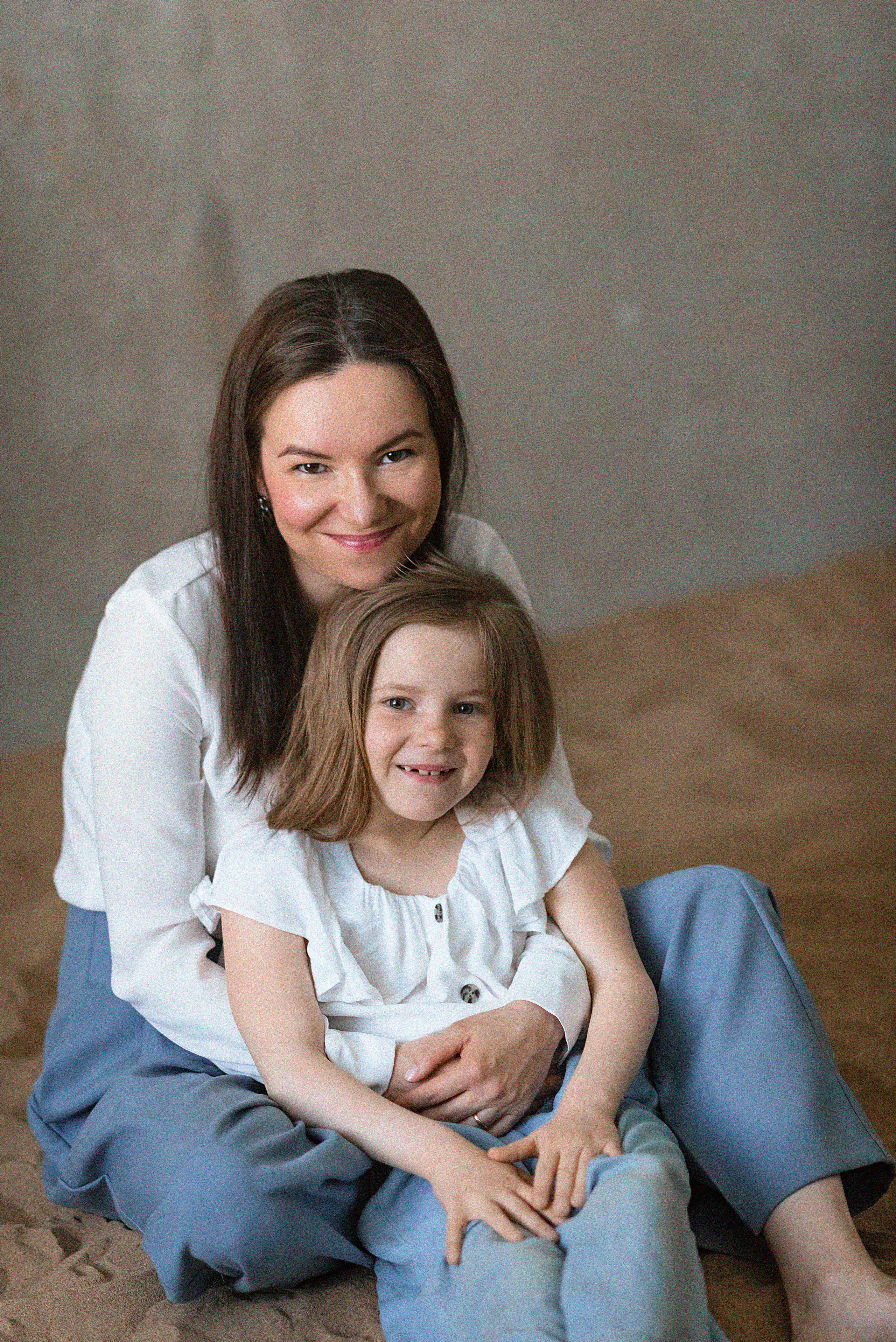 Мама и дочка. Фотосессия. Фотограф Юлия Кондратьева