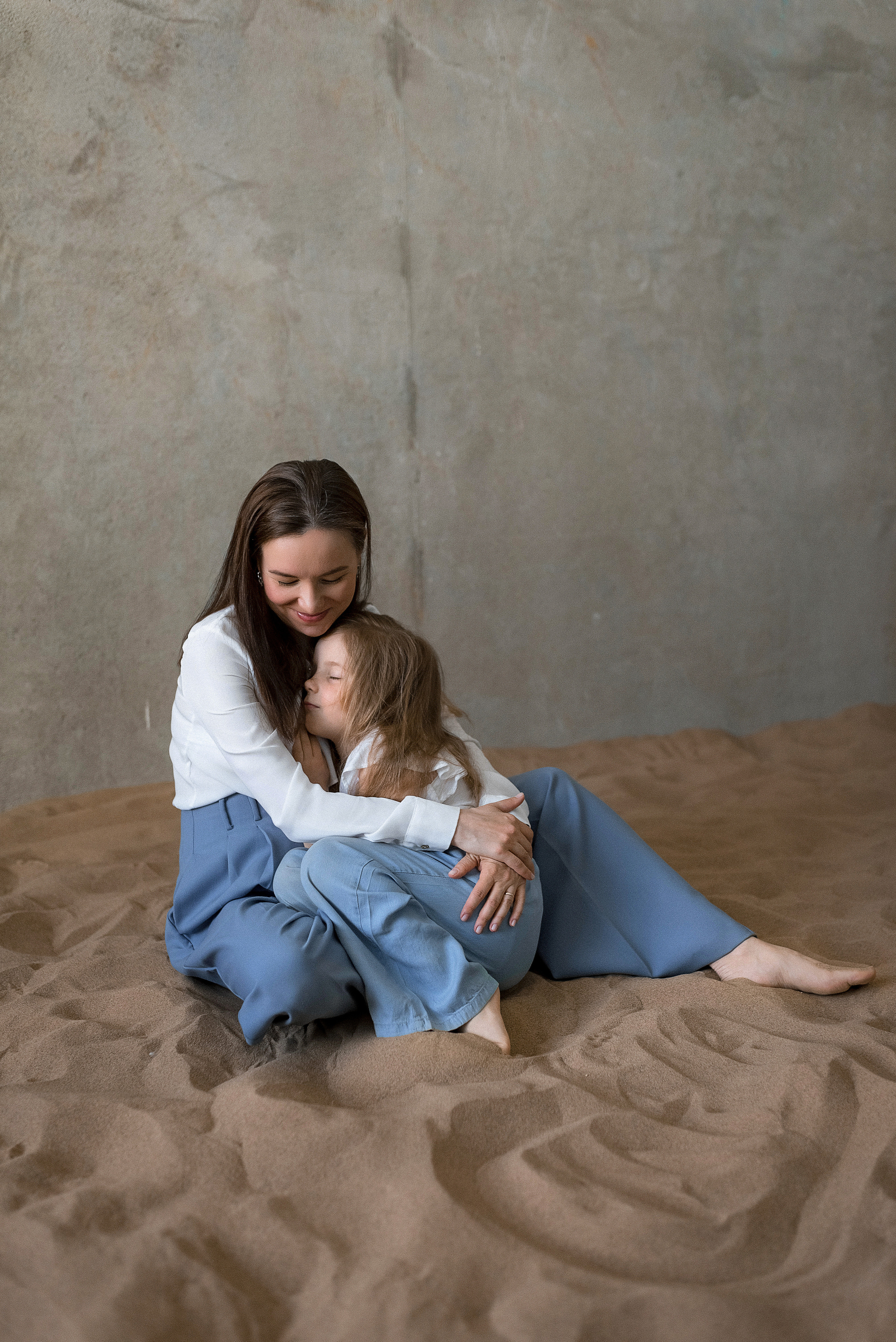 Мама и дочка. Фотосессия. Фотограф Юлия Кондратьева