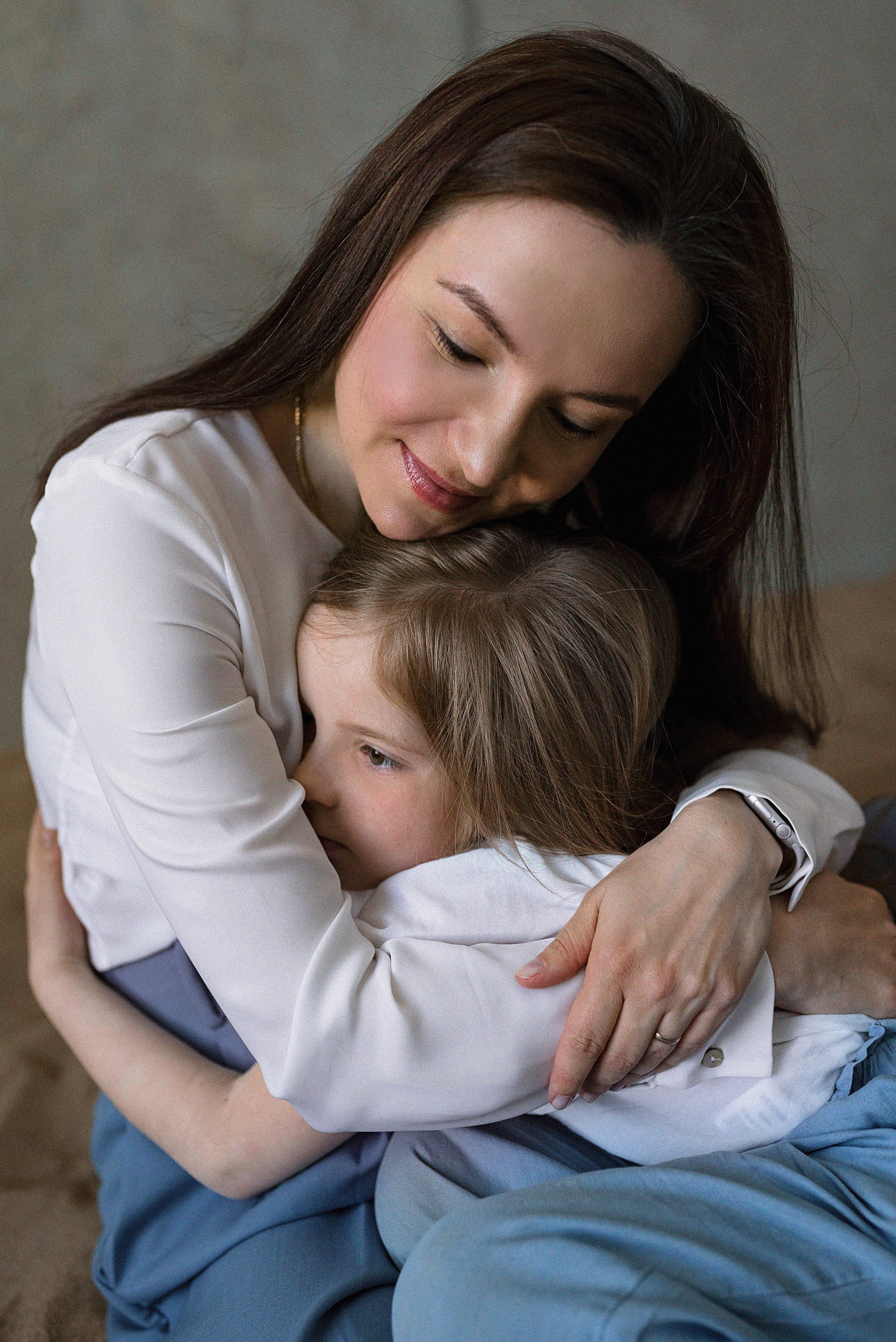 Мама и дочка. Фотосессия. Фотограф Юлия Кондратьева