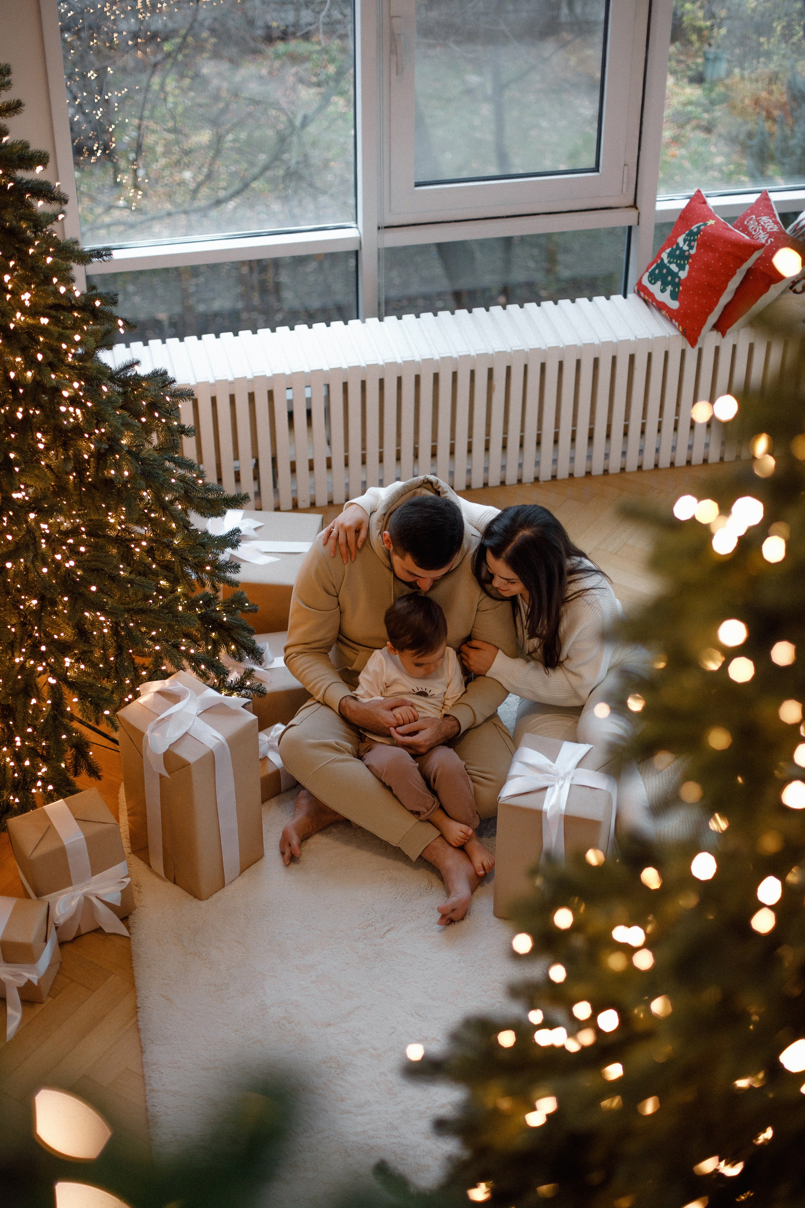 Семейная новогодняя фотосессия в Москве