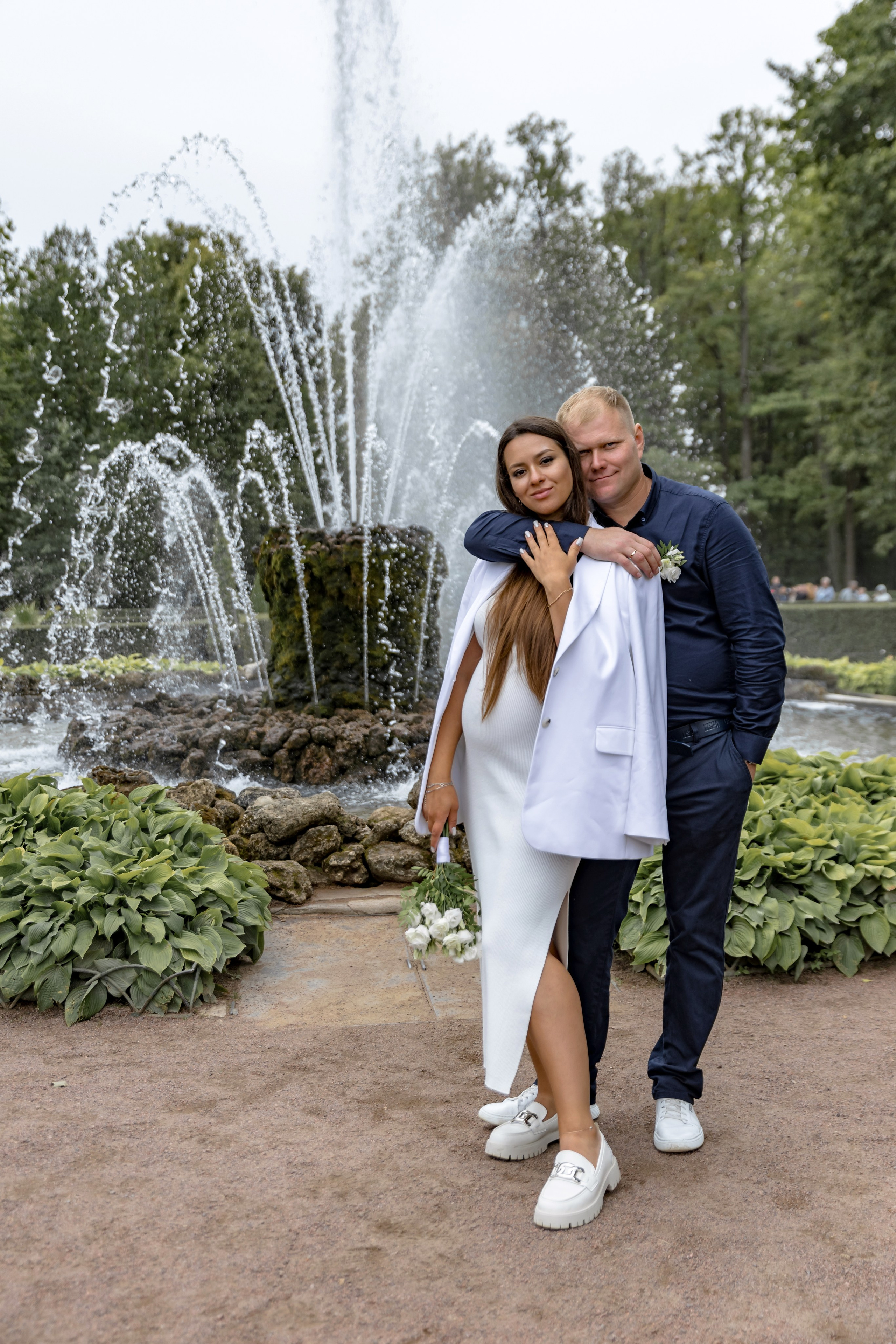 Свадебная прогулка Алены и Миши. Свадебный и портретный фотограф в Санкт-Петербурге Надежда Чечулина