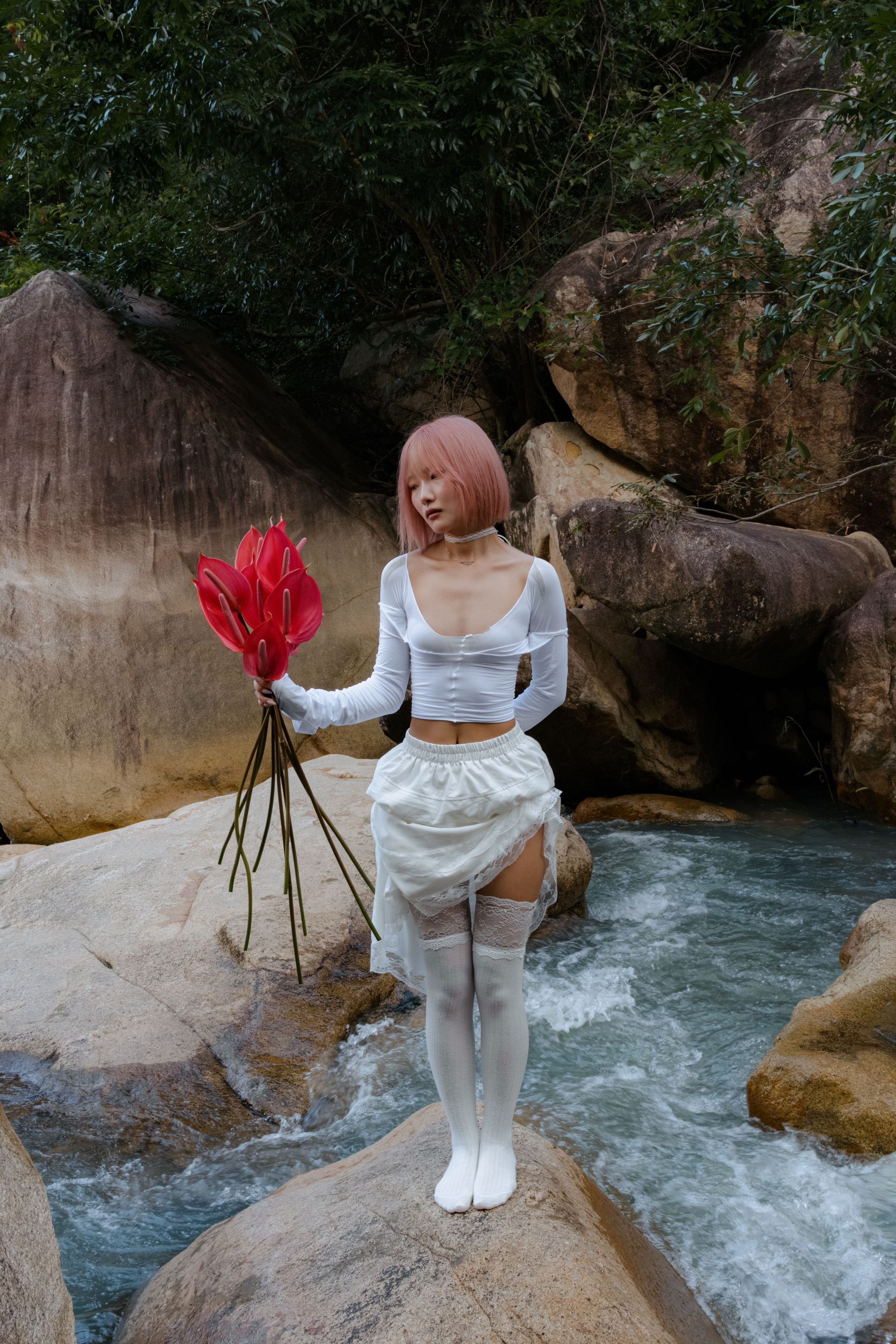 Location "Ba Ho Waterfall". Portrait photographer Nha Trang | Julia Meshanina