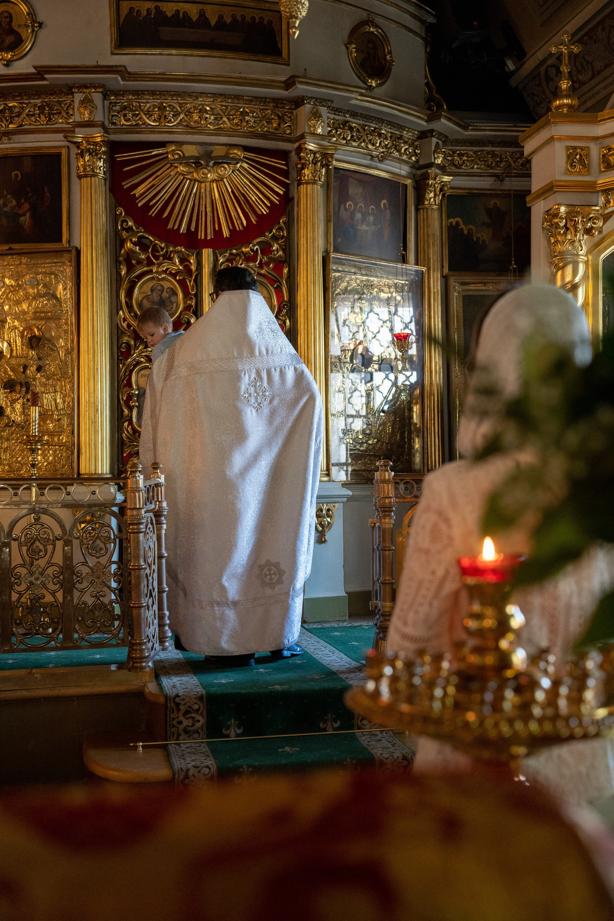 Крестины в Москве. Портретный фотограф Олеся Владимирова в Москве