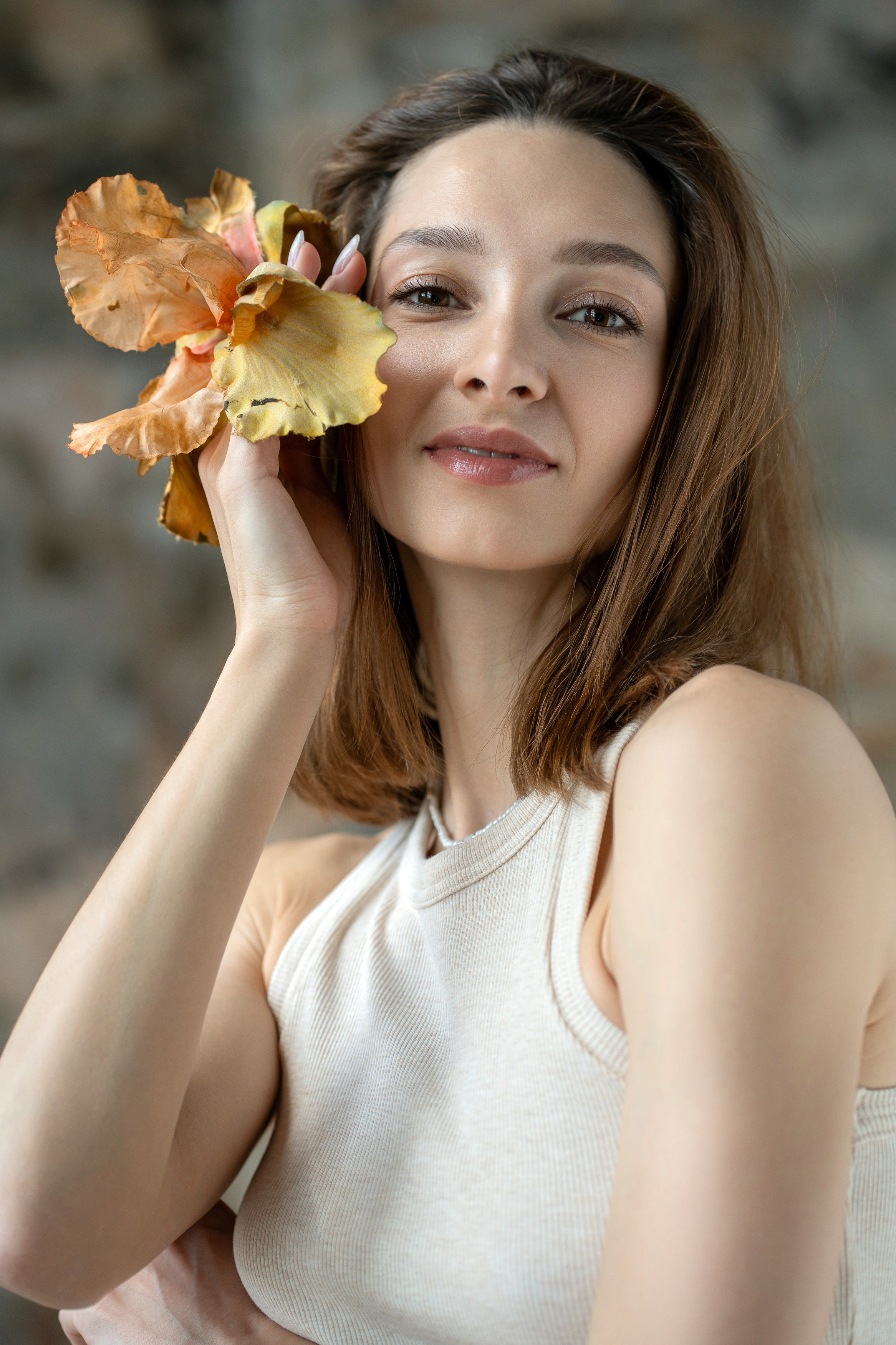 Женская съемка в студии. Портретный фотограф Олеся Владимирова в Москве