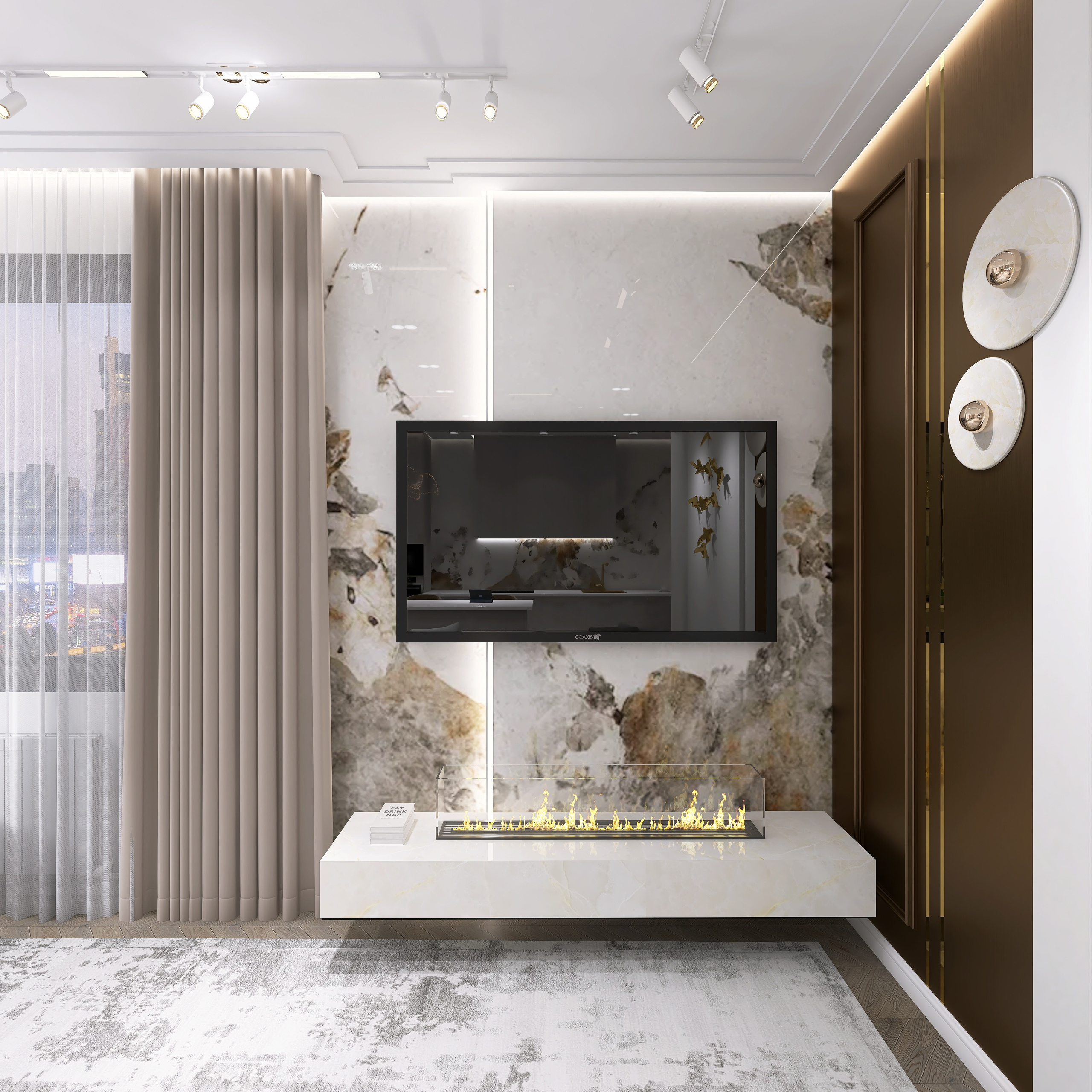 ЖК Тихомиров. Площадь 60 кв. м. Дизайнер интерьера в Новосибирске_Елена Сергеева