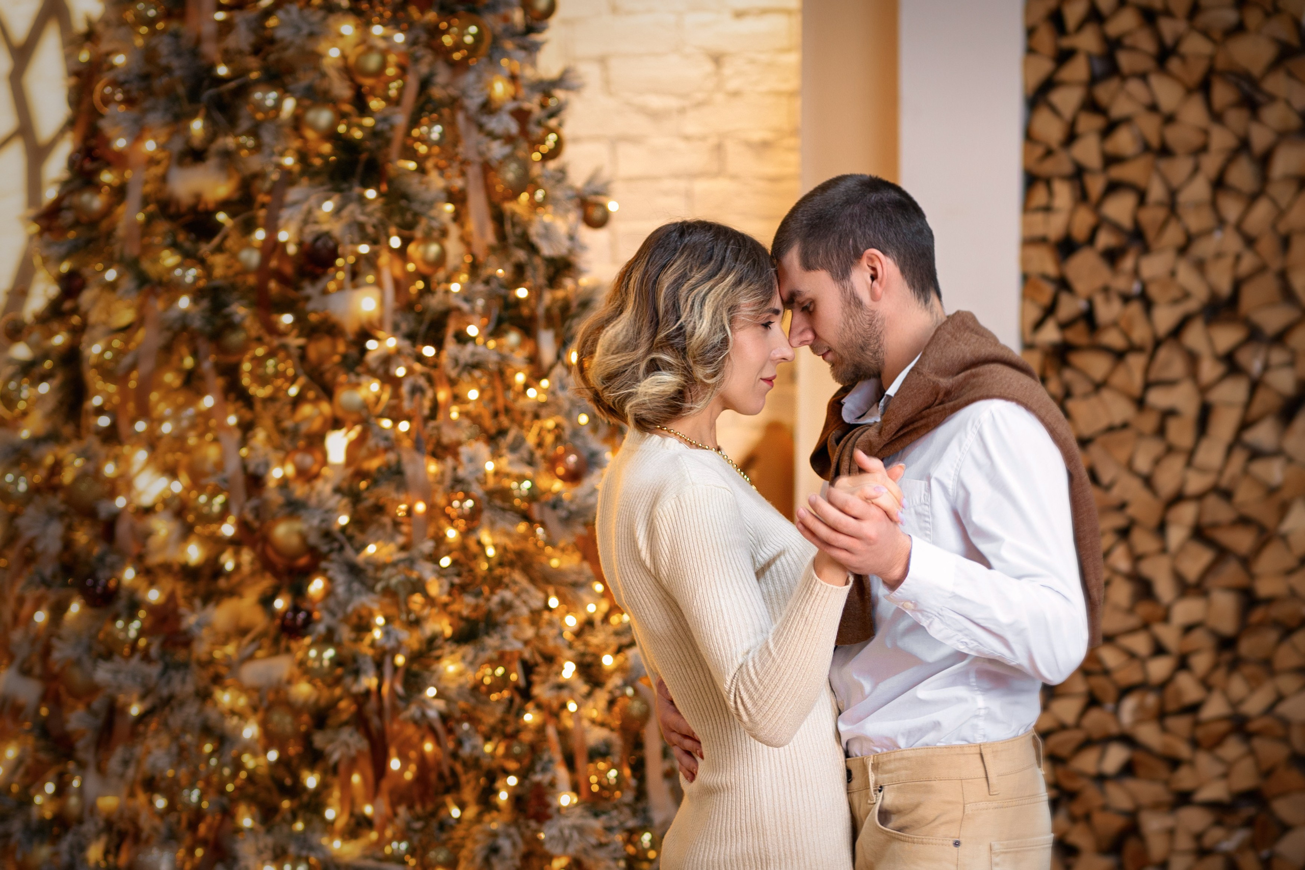 Новогодняя фотосессия в трех поколениях зал Норд. Трубинова Екатерина | Семейный фотограф | Москва
