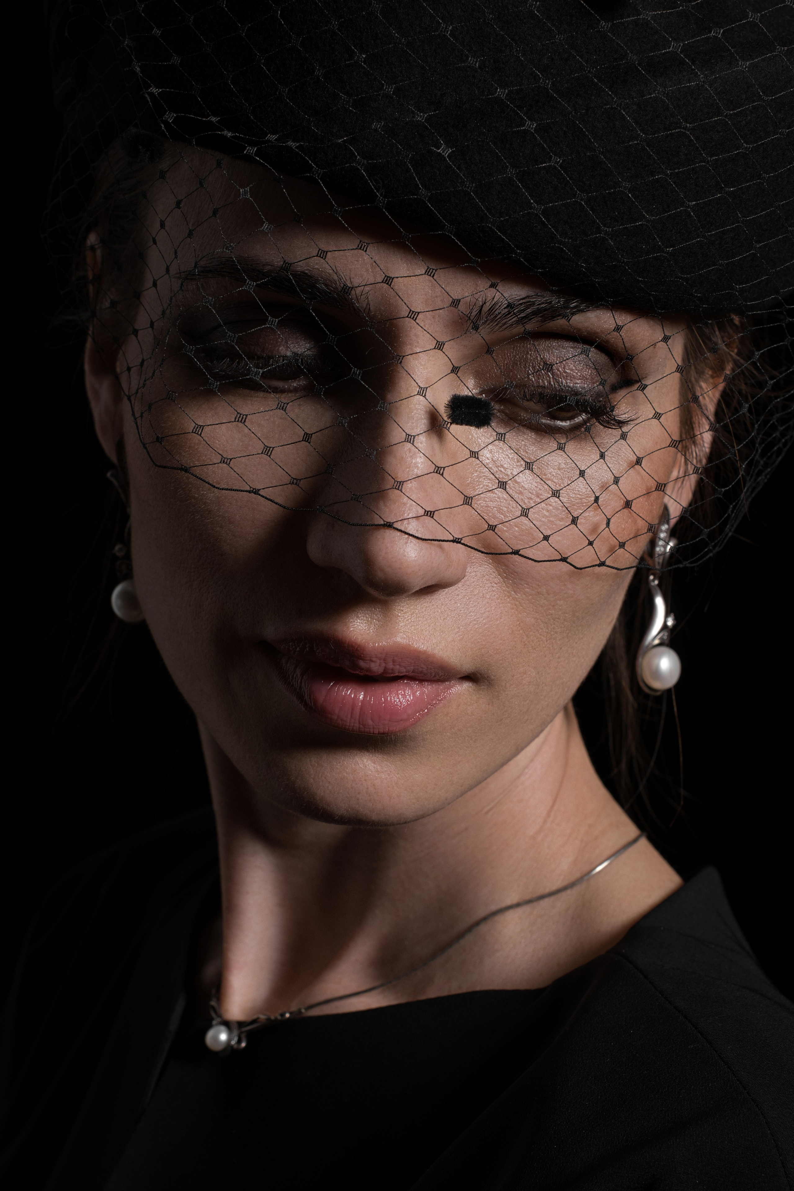 Роза в вуали. Фотограф Денис Кривопусков