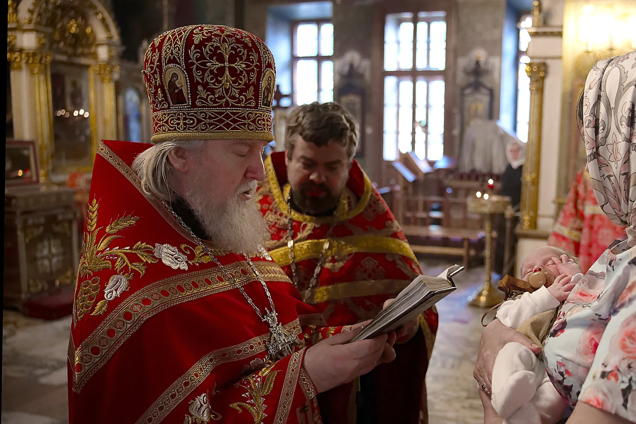 Таинство Крещения на Светлой Седмице. Фотограф в Москве