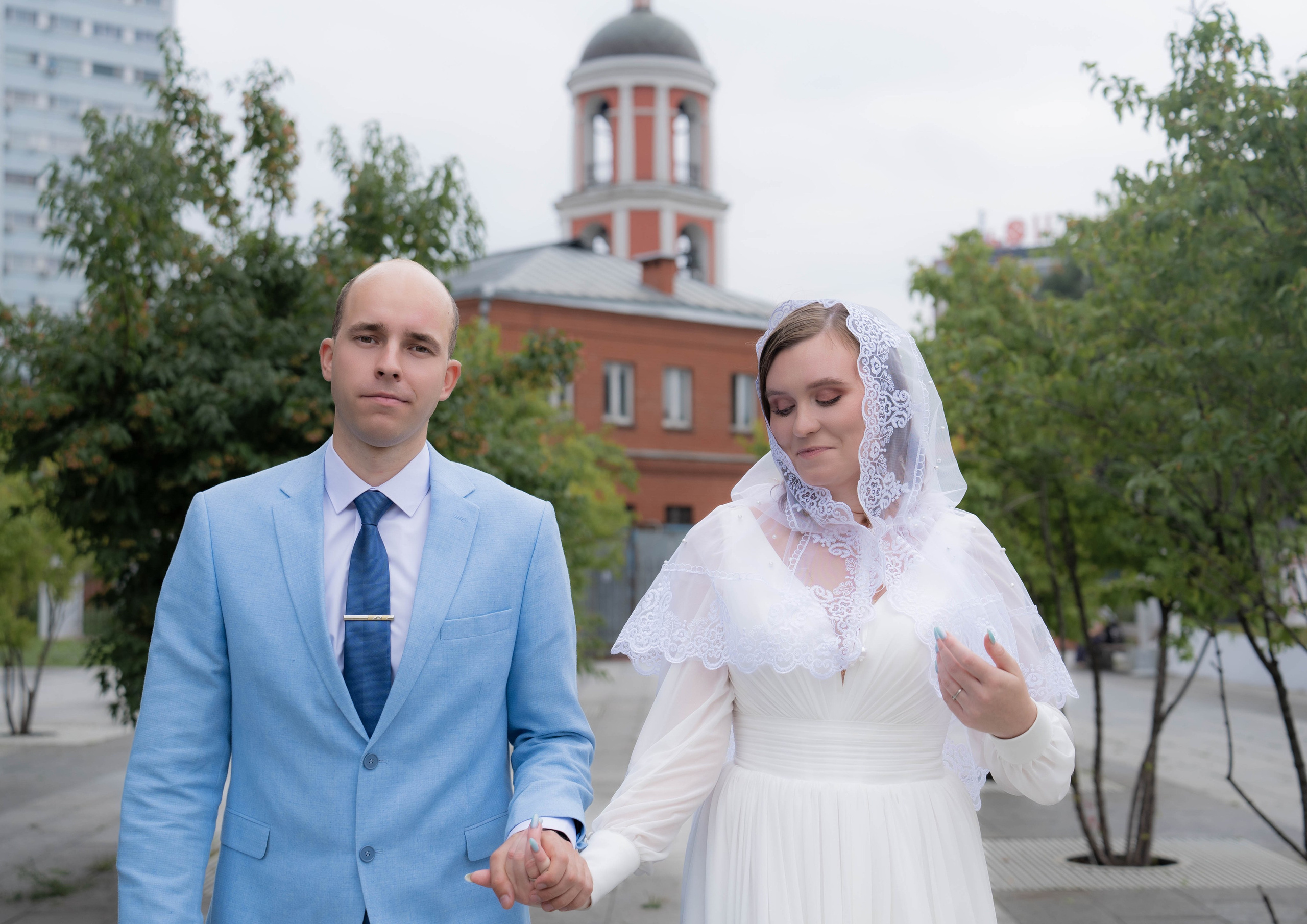 Прогулка Сергей и Полина. Фотограф в Москве
