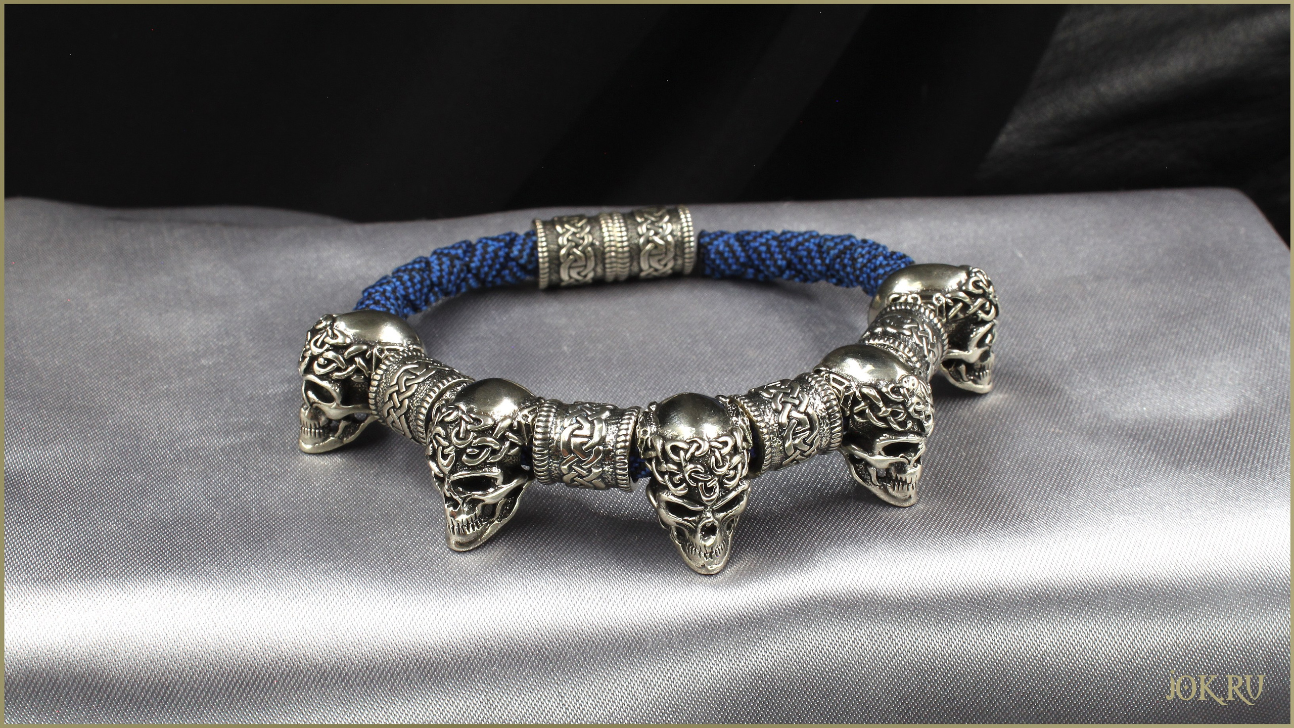 Элитные мужские браслеты в кельтском стиле ручной работы в магазине Joker-studio.