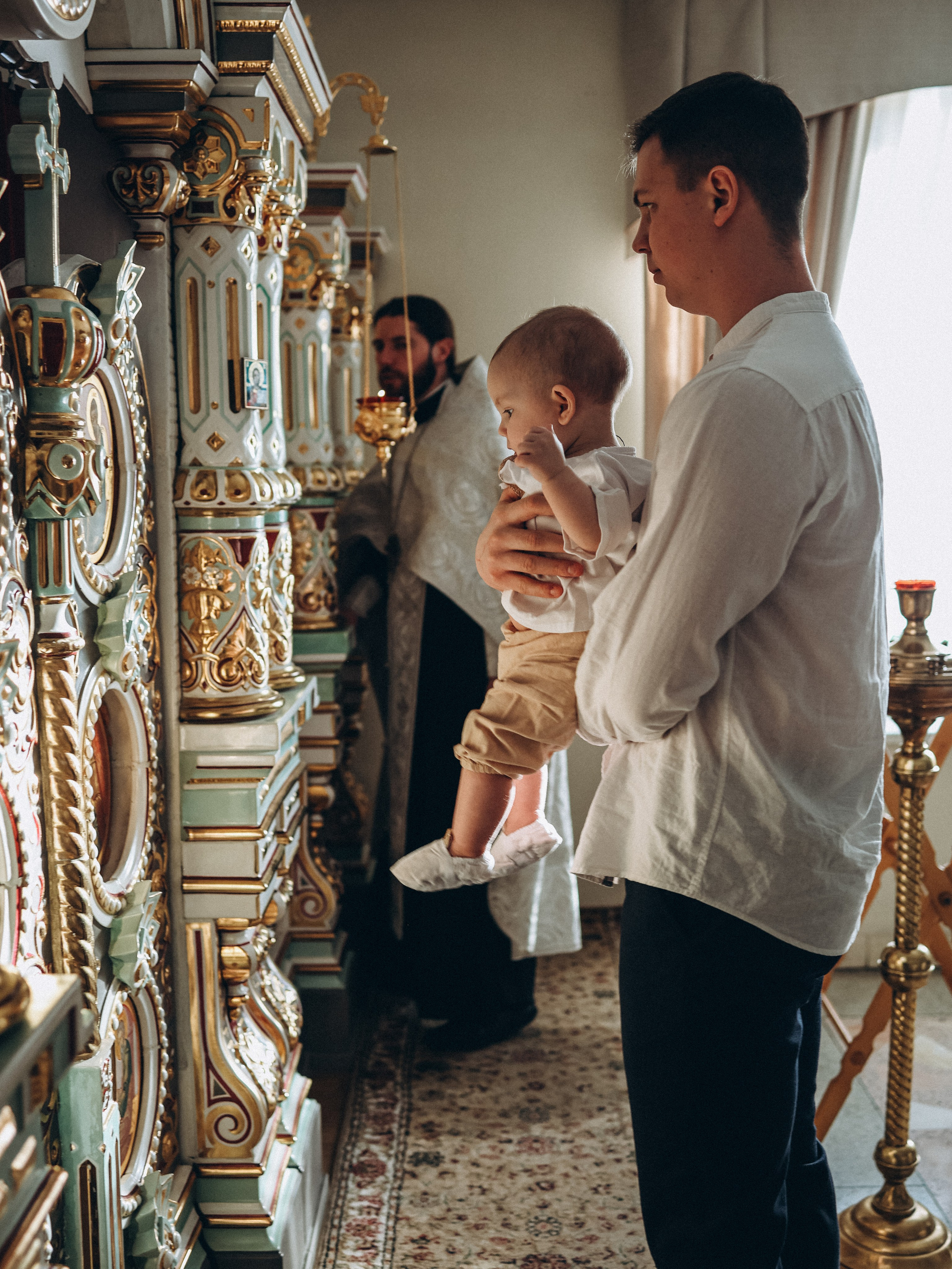 Крещение Матвея. Семейный и детский фотограф в  г. Екатеринбурге Холодова Юлия