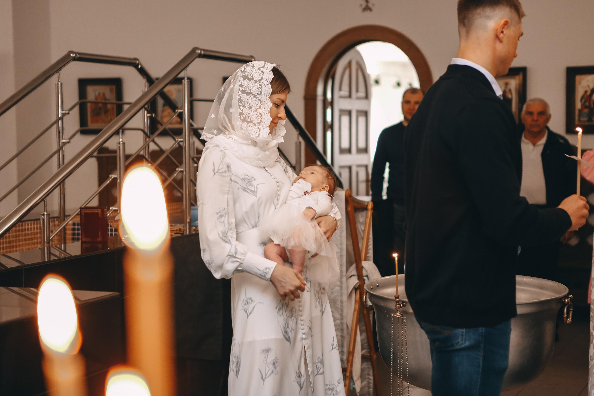 Крещение Елизаветы. Семейный и детский фотограф в Москве Александра Мак