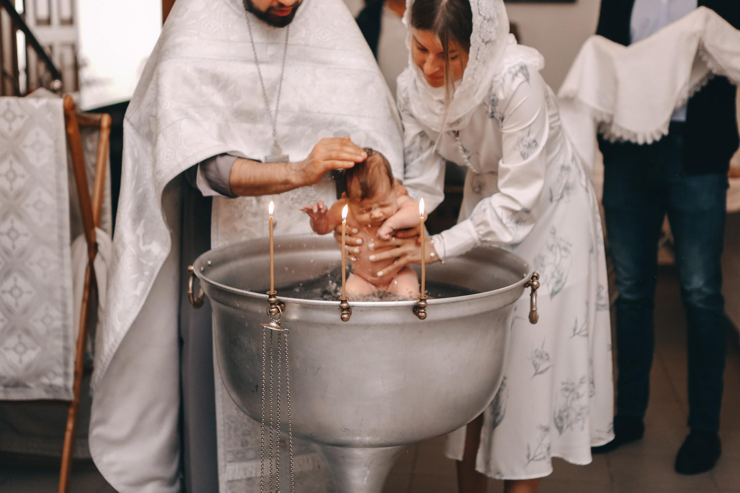 Крещение Елизаветы. Семейный и детский фотограф в Москве Александра Мак
