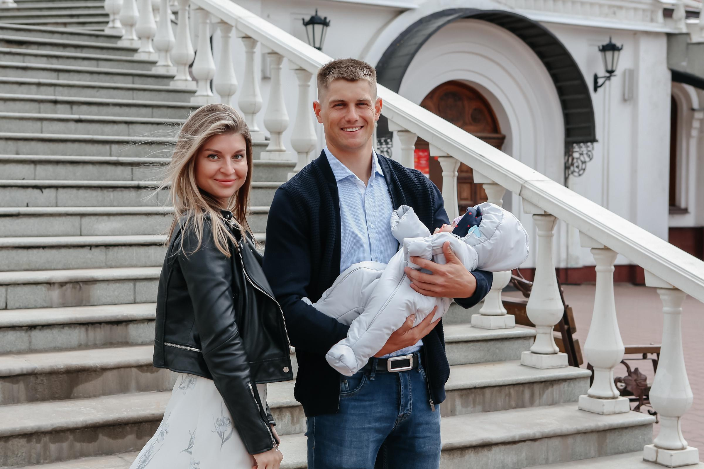 Крещение Елизаветы. Семейный и детский фотограф в Москве Александра Мак