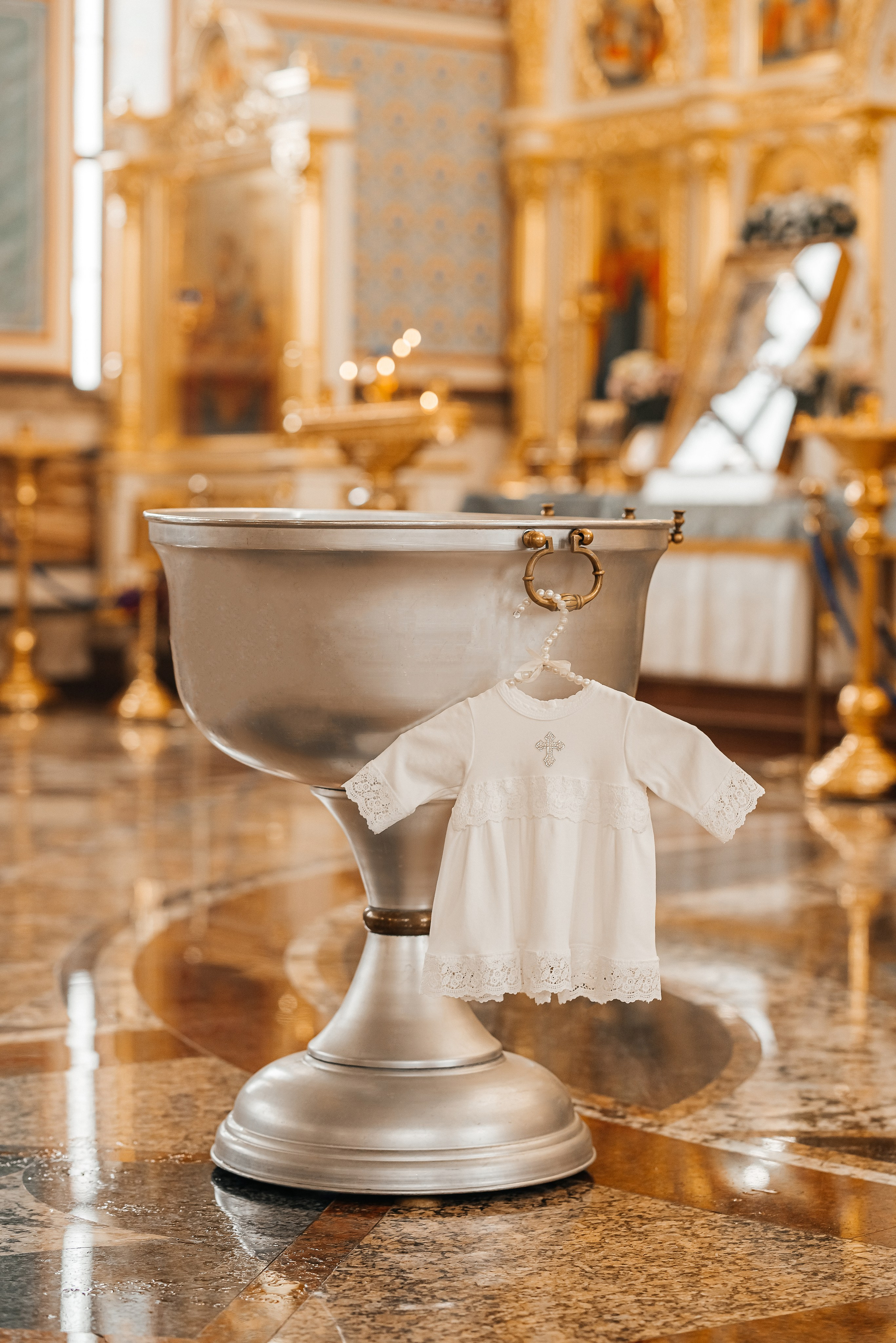 Таинство Крещения Александры. Фотограф Таинств Крещения и Венчания в г. Курске