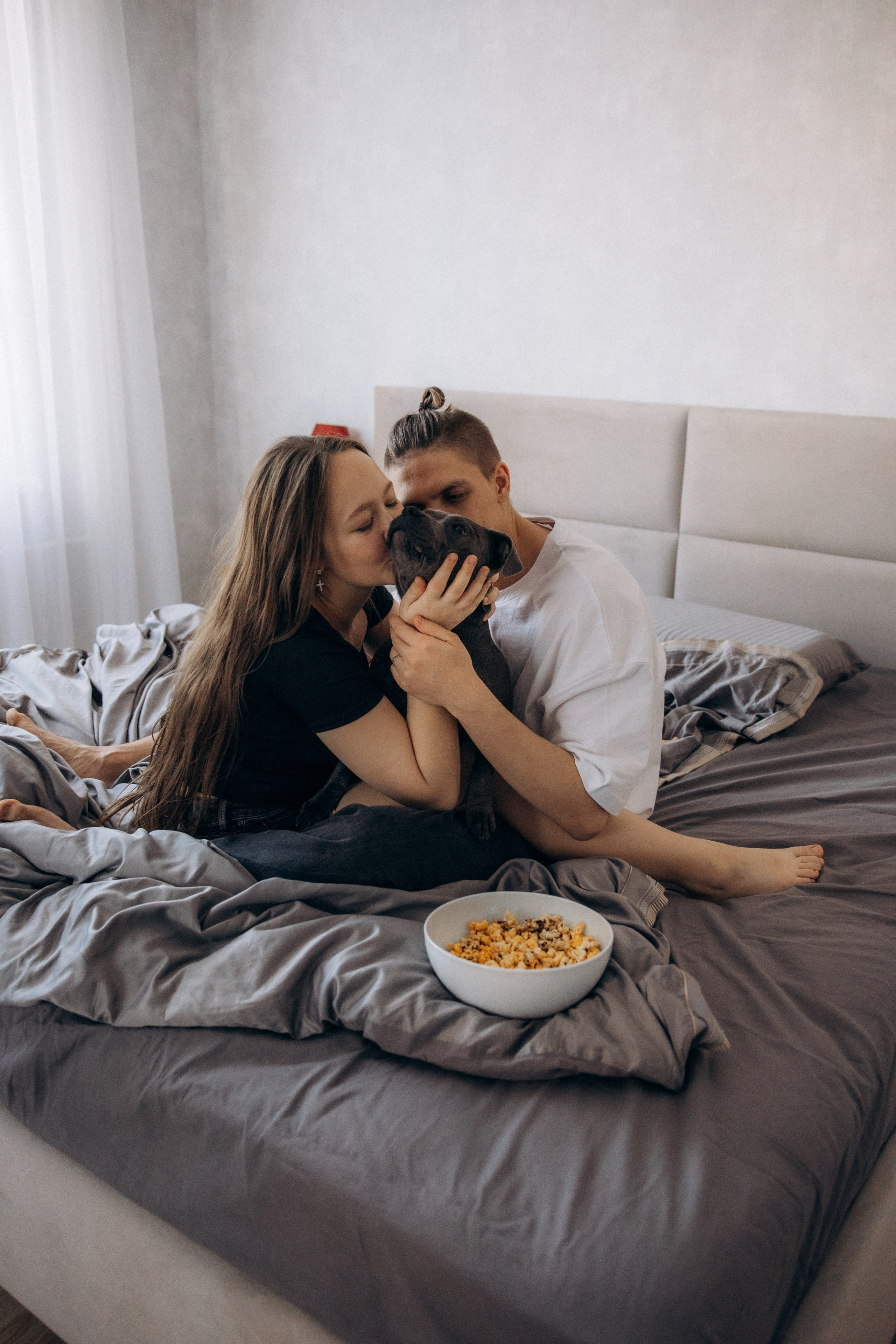 Таня, Егор и Луна. Фотограф анималист в Казани Алина Сулейманова. Фотограф животных