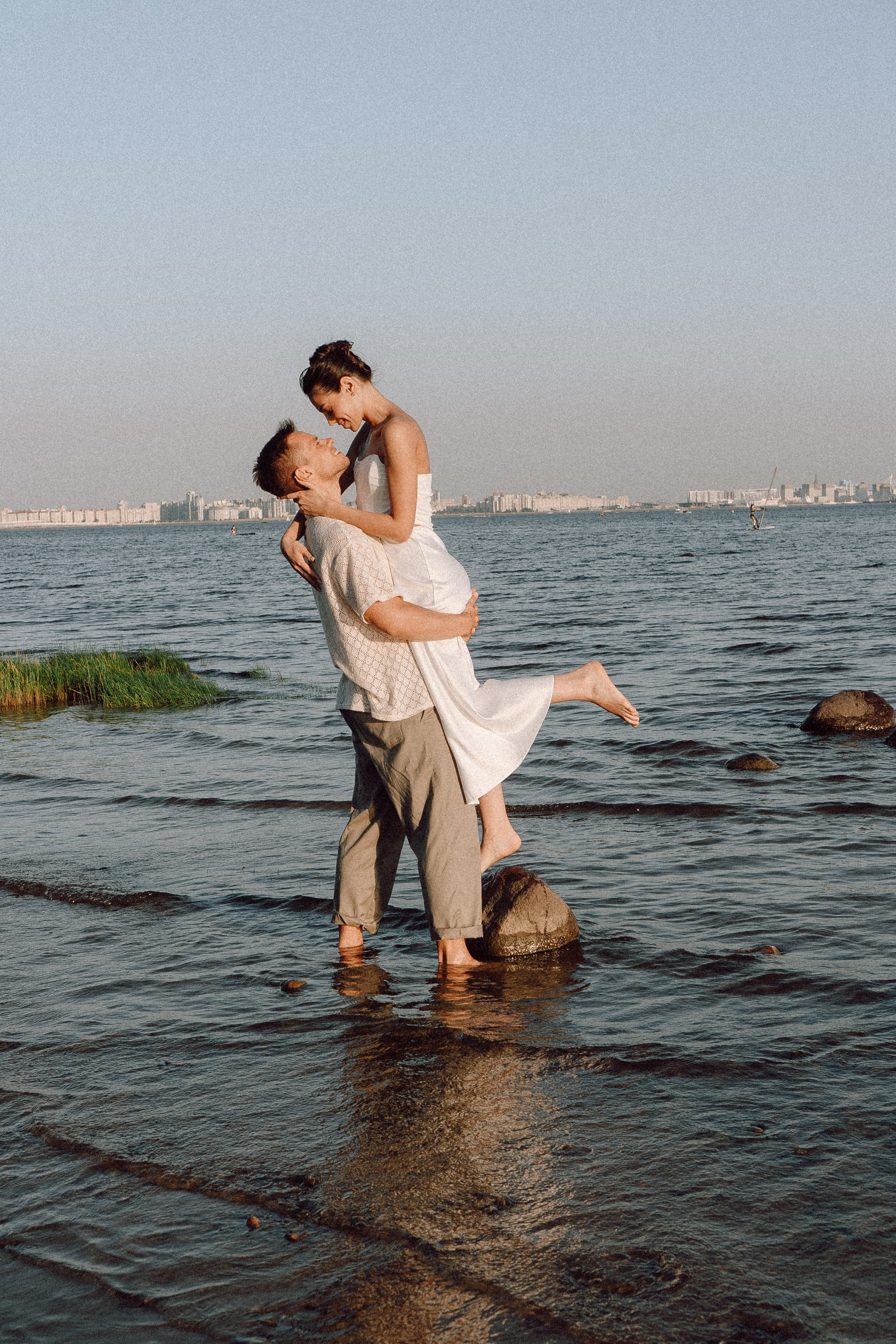 СВАДЕБНАЯ ФОТОСЕССИЯ ВЫЕЗДНОЙ ЦЕРЕМОНИИ (ФИНСКИЙ ЗАЛИВ). Профессиональный фотограф, Санкт-Петербург — Виктория Богомолова