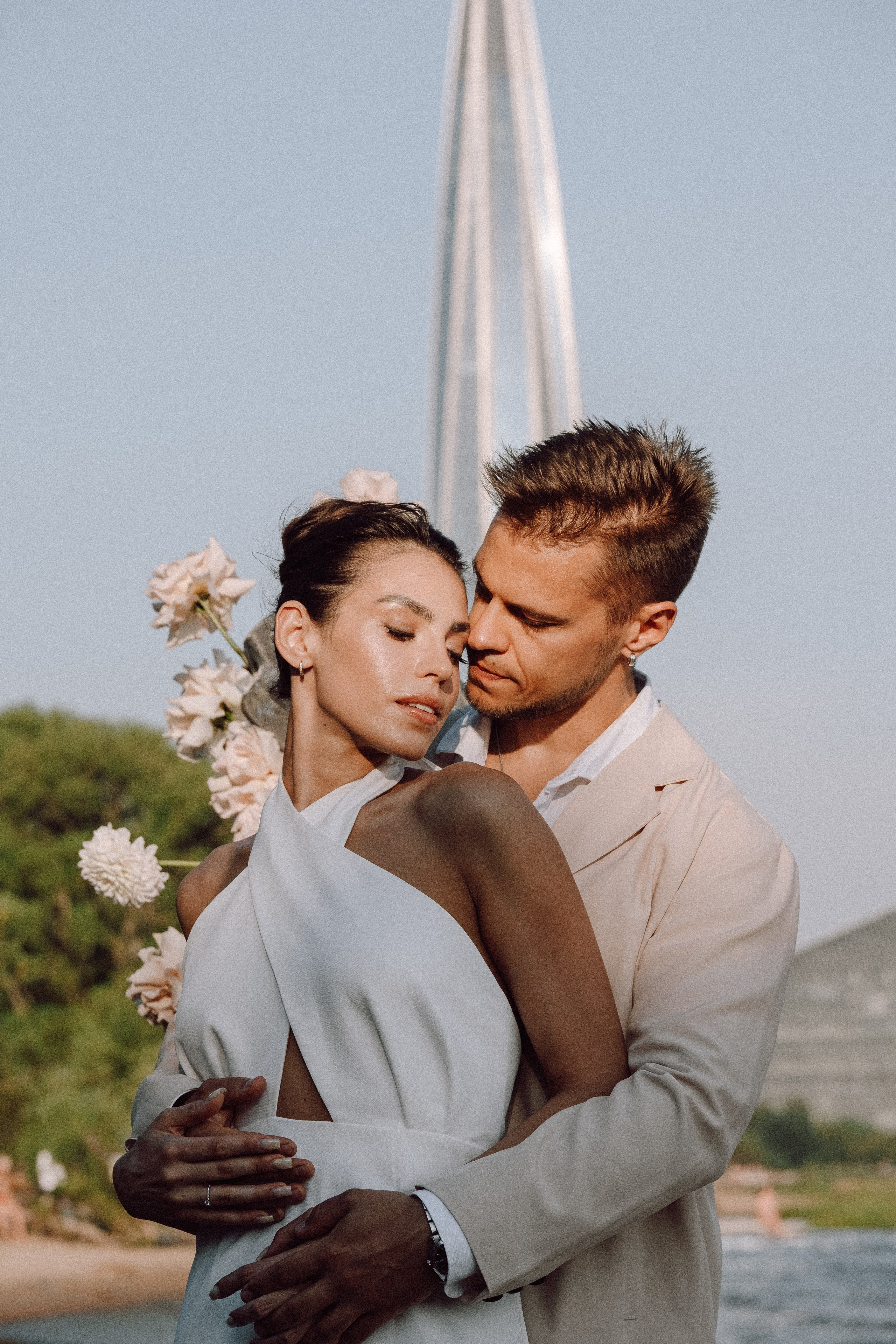 СВАДЕБНАЯ ФОТОСЕССИЯ ВЫЕЗДНОЙ ЦЕРЕМОНИИ (ФИНСКИЙ ЗАЛИВ). Профессиональный фотограф, Санкт-Петербург — Виктория Богомолова