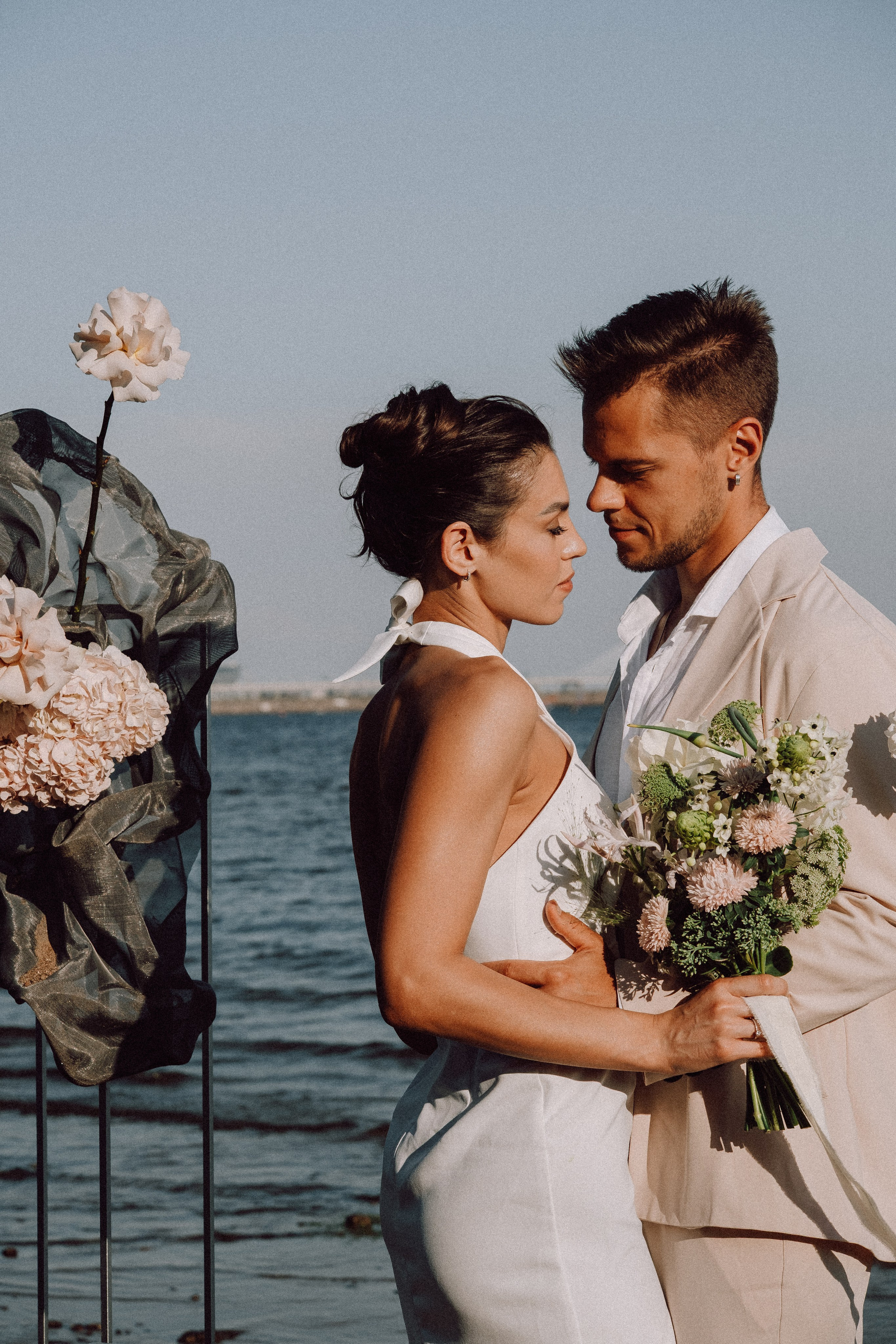 СВАДЕБНАЯ ФОТОСЕССИЯ ВЫЕЗДНОЙ ЦЕРЕМОНИИ (ФИНСКИЙ ЗАЛИВ). Профессиональный фотограф, Санкт-Петербург — Виктория Богомолова