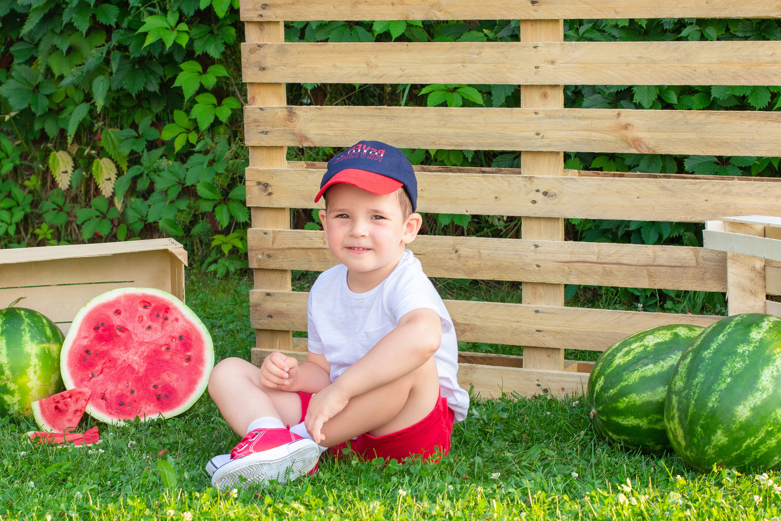 Фото-проекты (тыквенный, арбузный, весенний). Детский и семейный фотограф в Москве и МО
