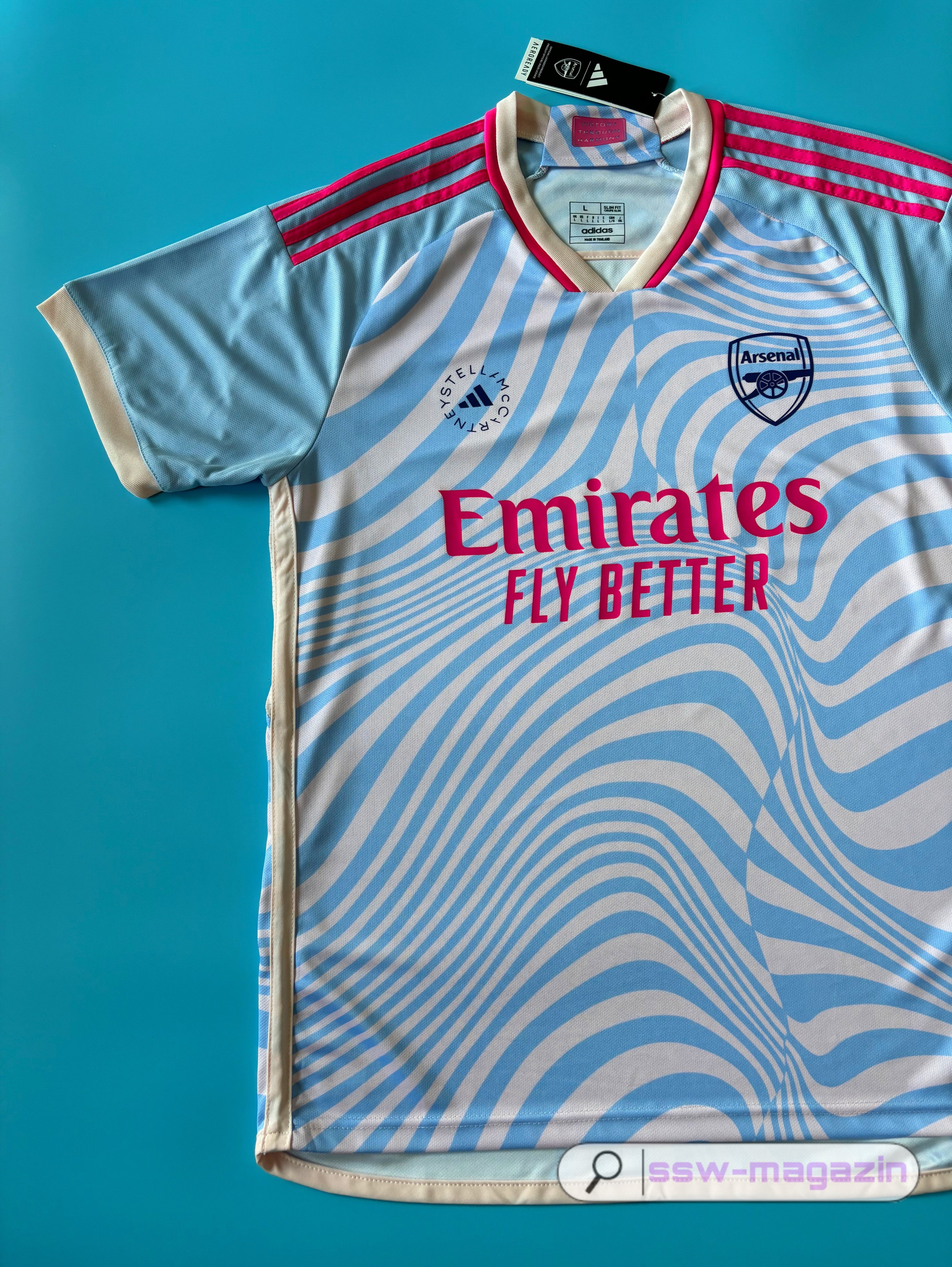 Футболка Arsenal Stella McCartney купить. Футбольный магазин — ssw_magazin