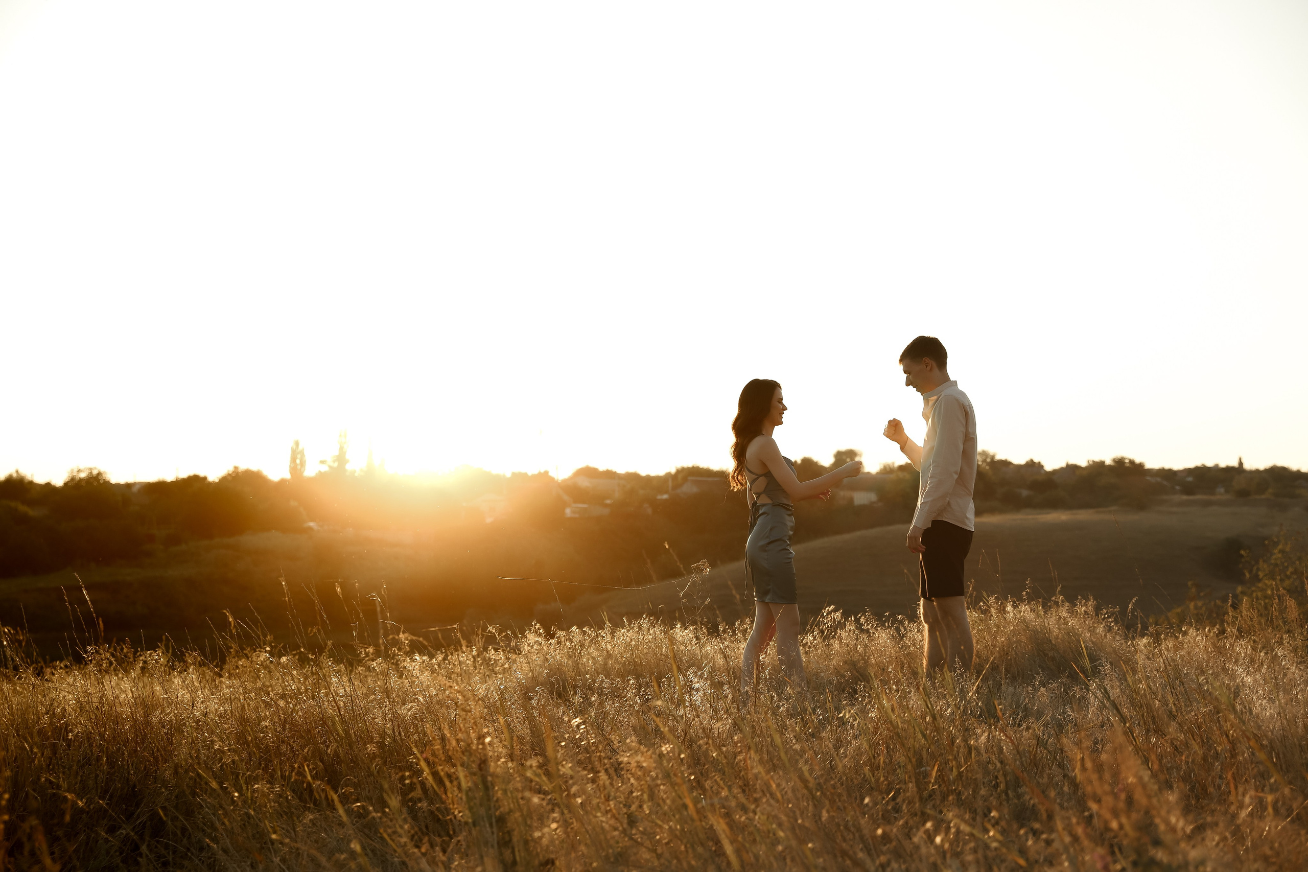 Love story на закате. Свадебный фотограф Бакрымова Валентина