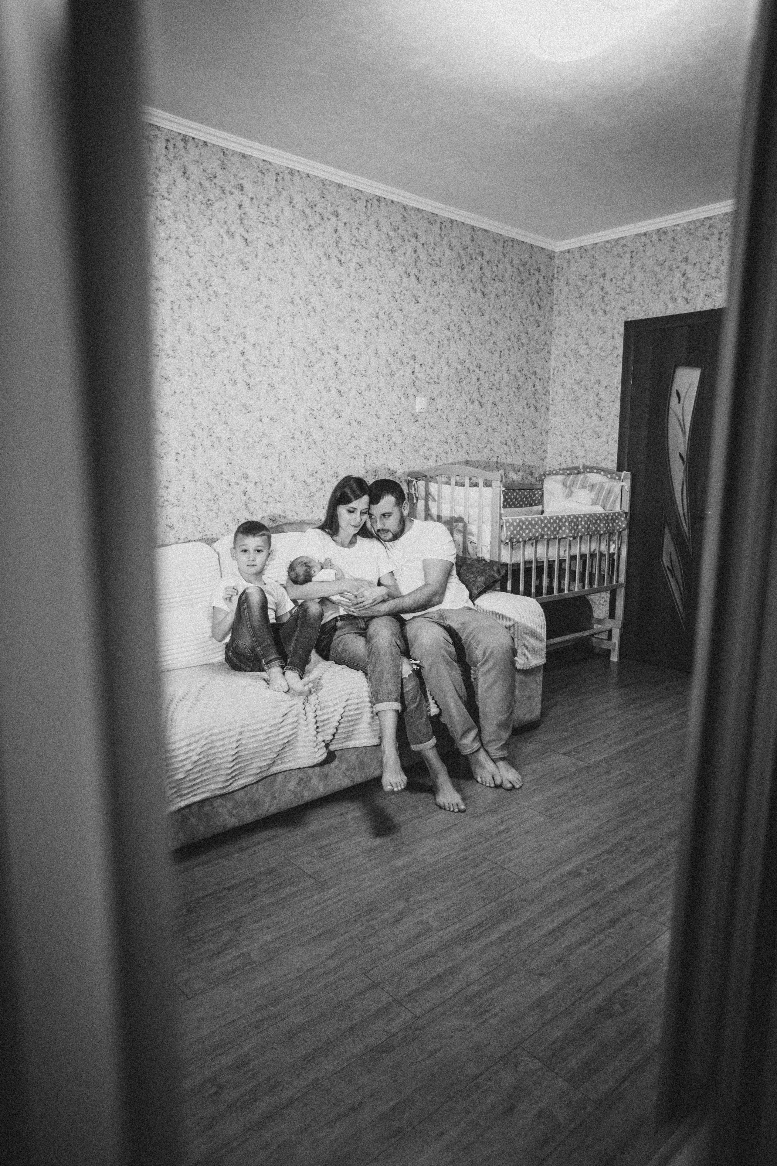 Ира, Леша, Максим и Майя. Фотограф Таганрог Любимая Надя