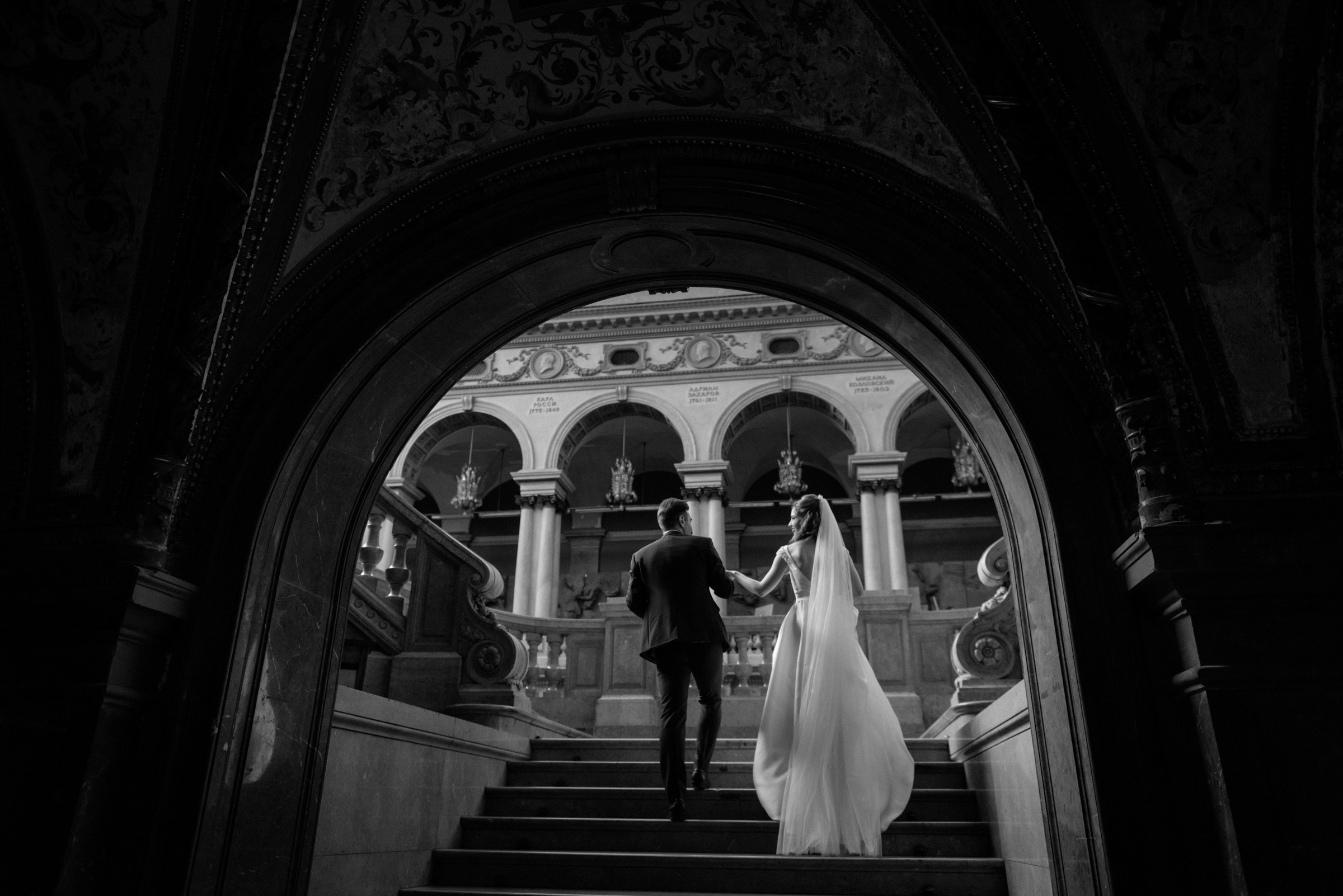 свадебная фотосессия в академии Штиглица